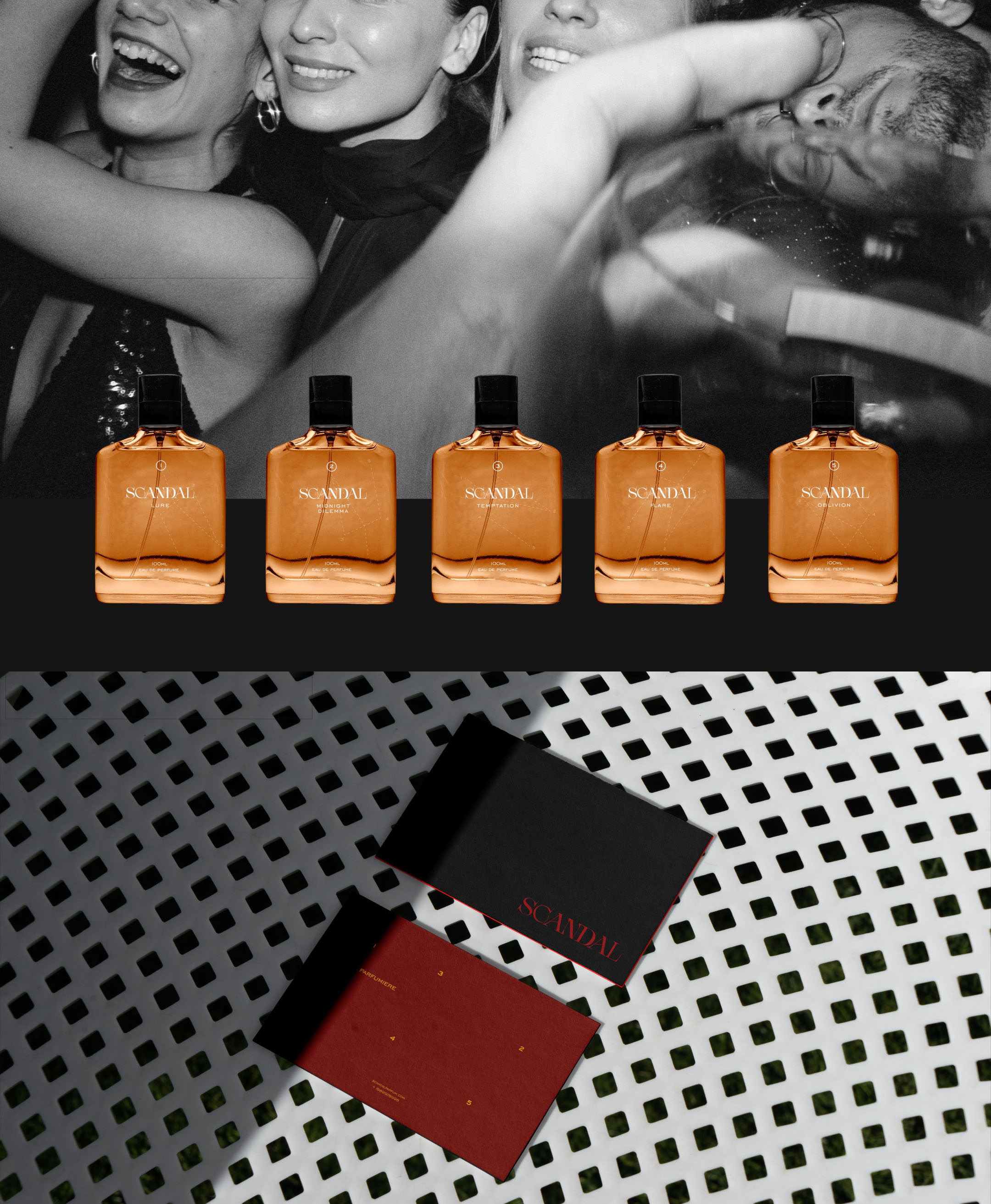 SCANDAL parfume | visual identity — Изображение №5 — Брендинг на Dprofile