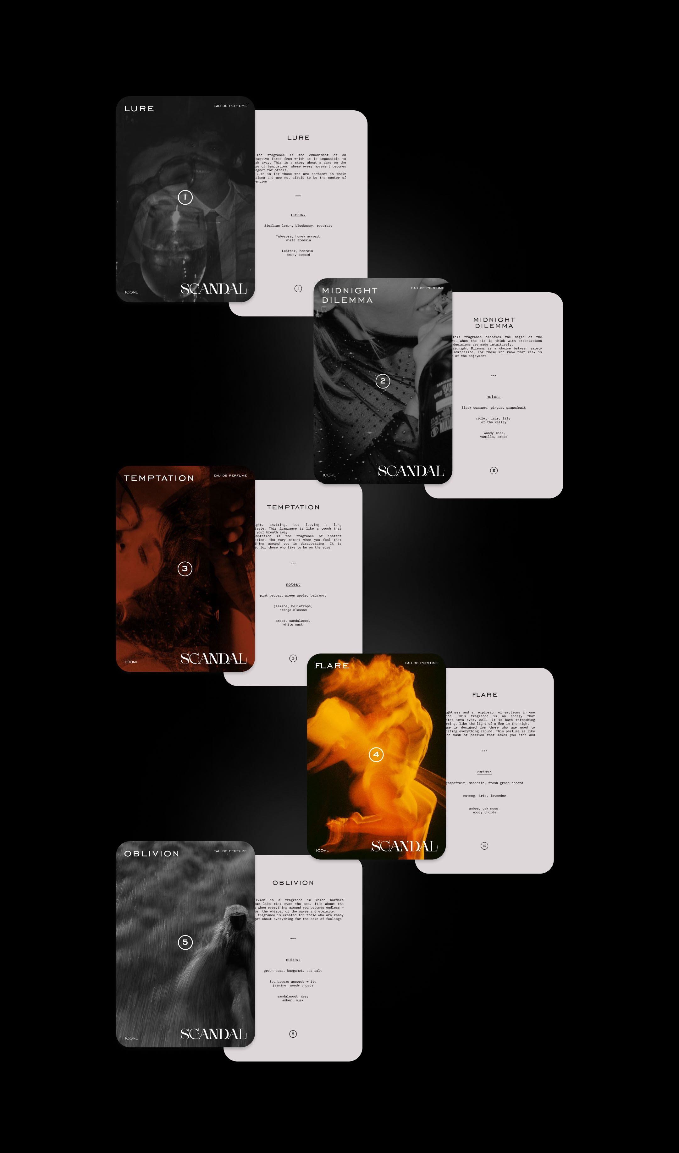 SCANDAL parfume | visual identity — Изображение №4 — Брендинг на Dprofile