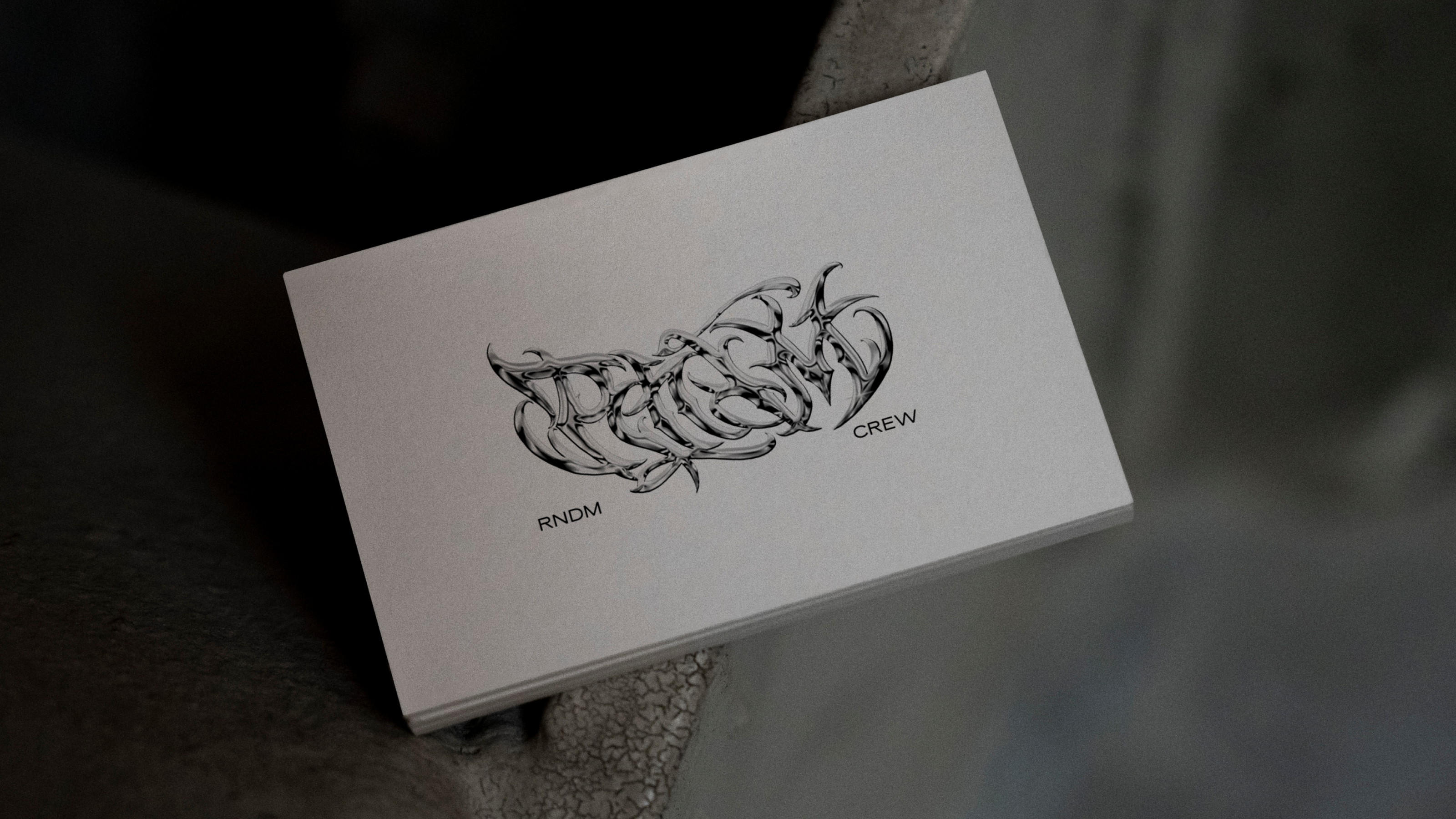 RNDM CREW lettering logo — Изображение №1 — Брендинг, Графика на Dprofile