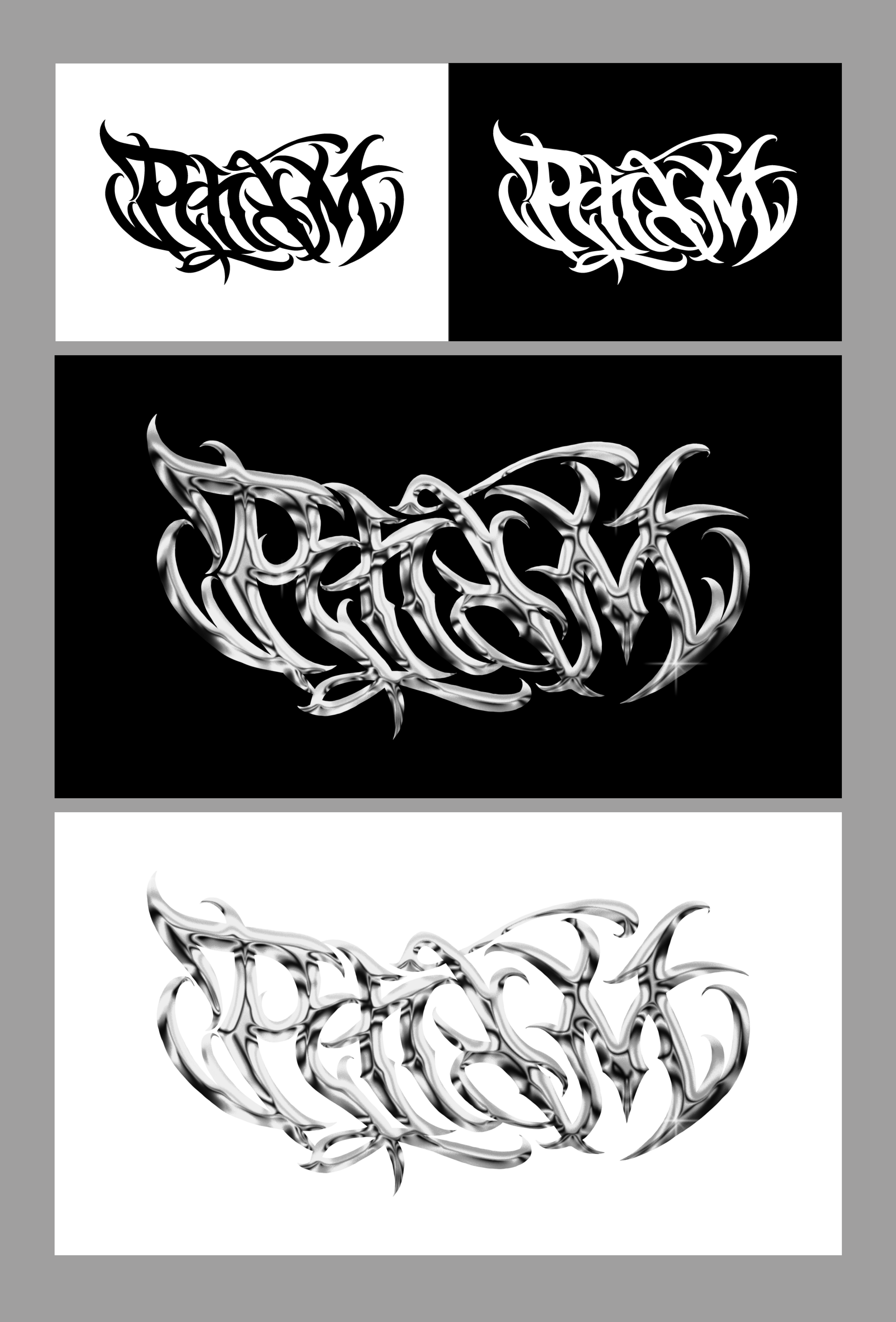 RNDM CREW lettering logo — Изображение №4 — Брендинг, Графика на Dprofile