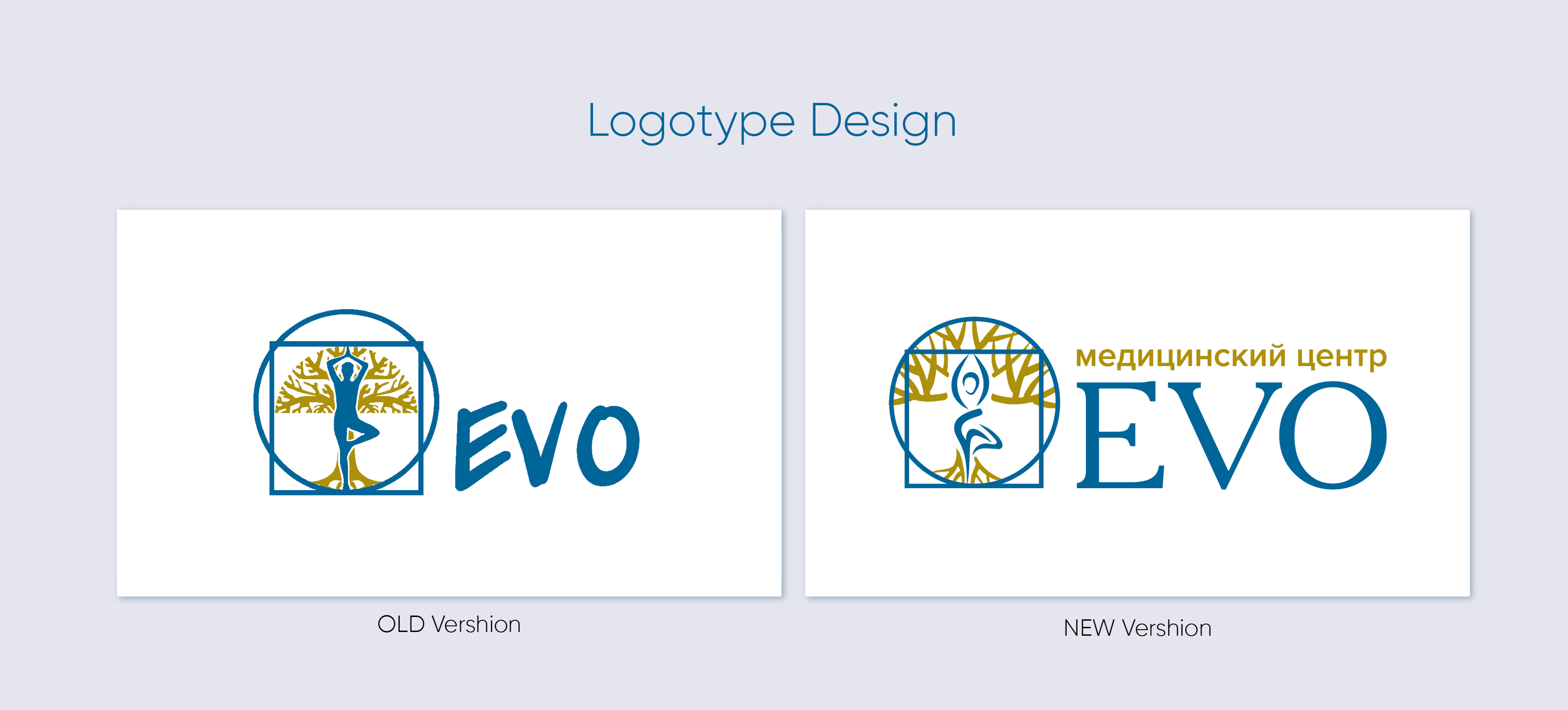 EVO Медицинский центр — логотип, веб-сайт — Изображение №2 — Брендинг, Интерфейсы на Dprofile