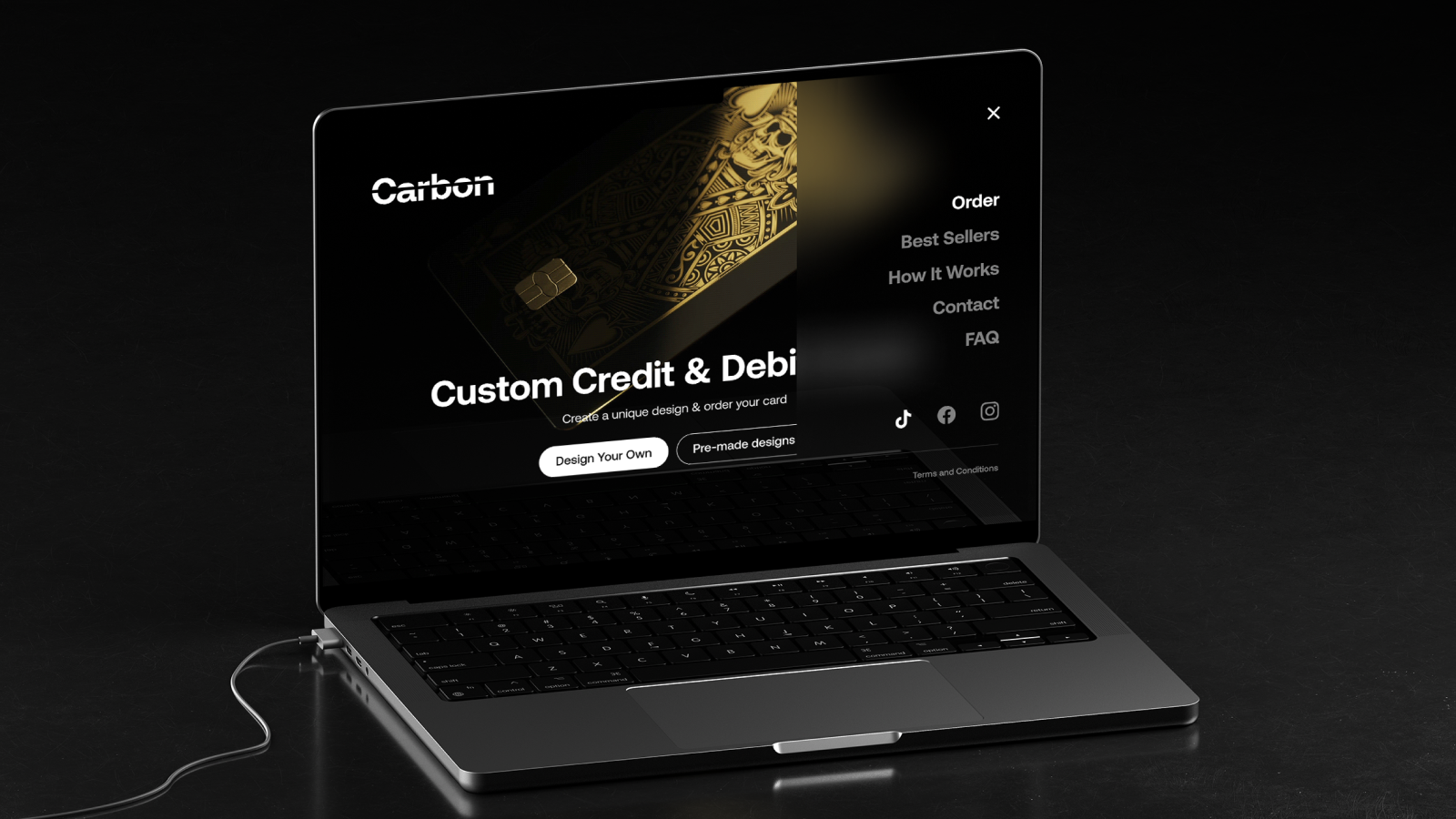 Carbon Co Skins | web & motion desing — Изображение №2 — Интерфейсы, Иллюстрация на Dprofile