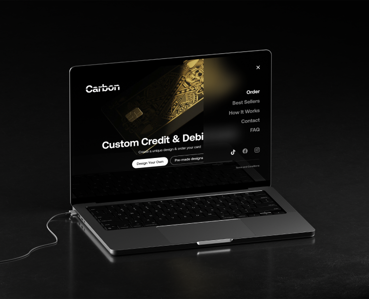 Carbon Co Skins | web & motion desing — Интерфейсы, Иллюстрация на Dprofile