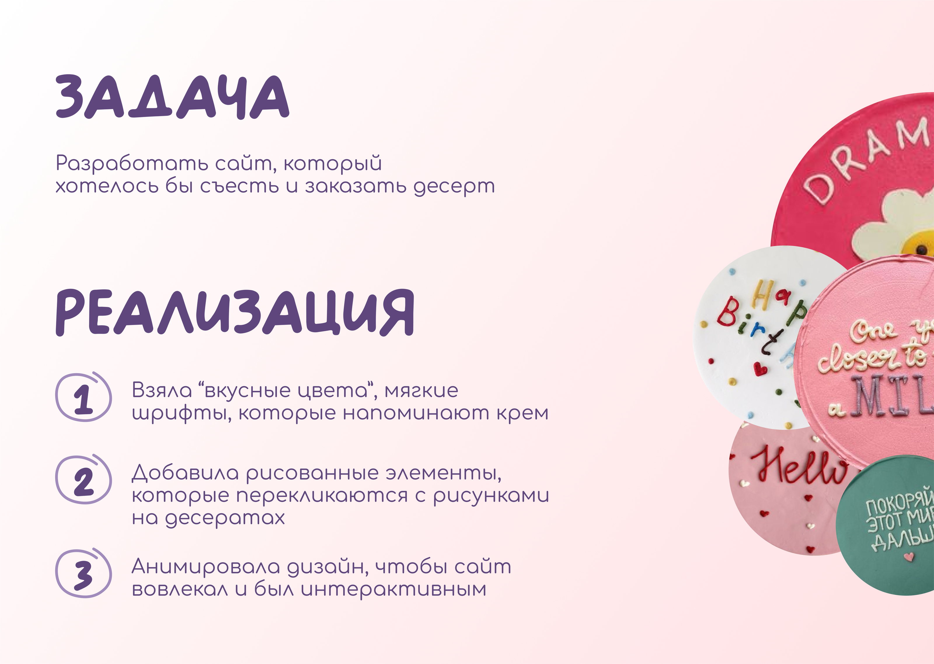 TAPLINK для кондитера — Изображение №2 — Интерфейсы на Dprofile