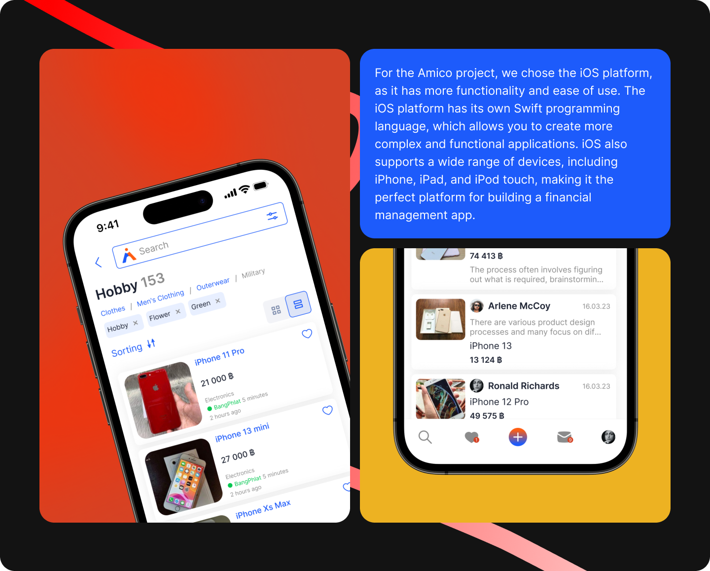 Amico - Mobile App & Website | Branding — Изображение №6 — Интерфейсы, Брендинг на Dprofile