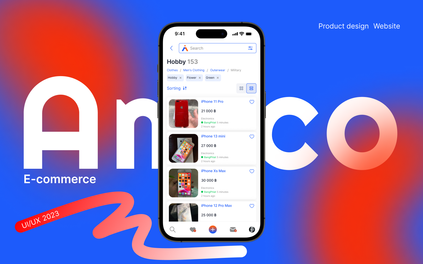 Amico - Mobile App & Website | Branding — Изображение №1 — Интерфейсы, Брендинг на Dprofile