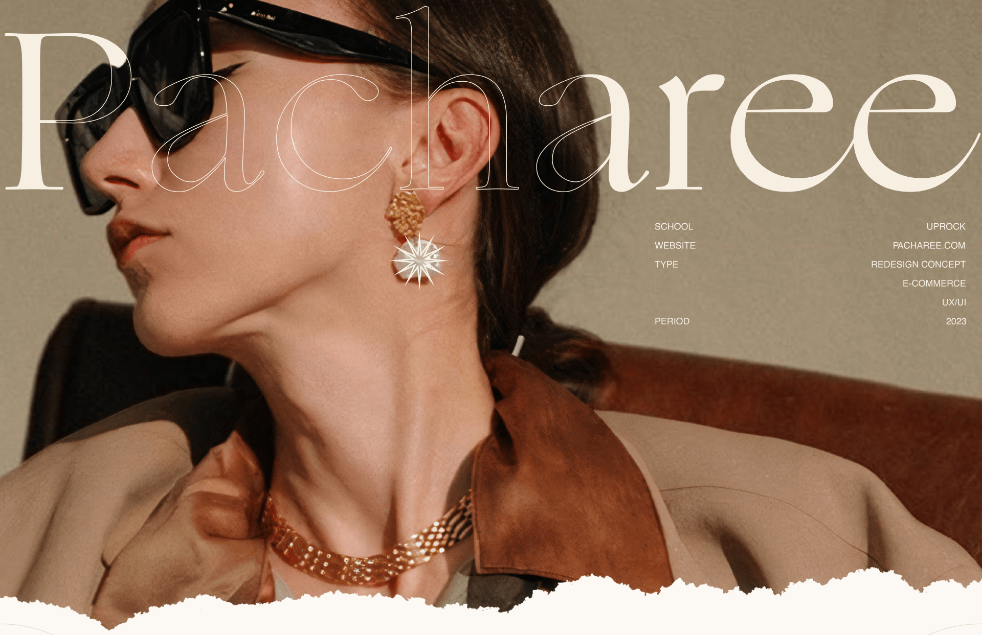 Pacharee ○ E-commerce Redesign Concept — Изображение №1 — Интерфейсы на Dprofile
