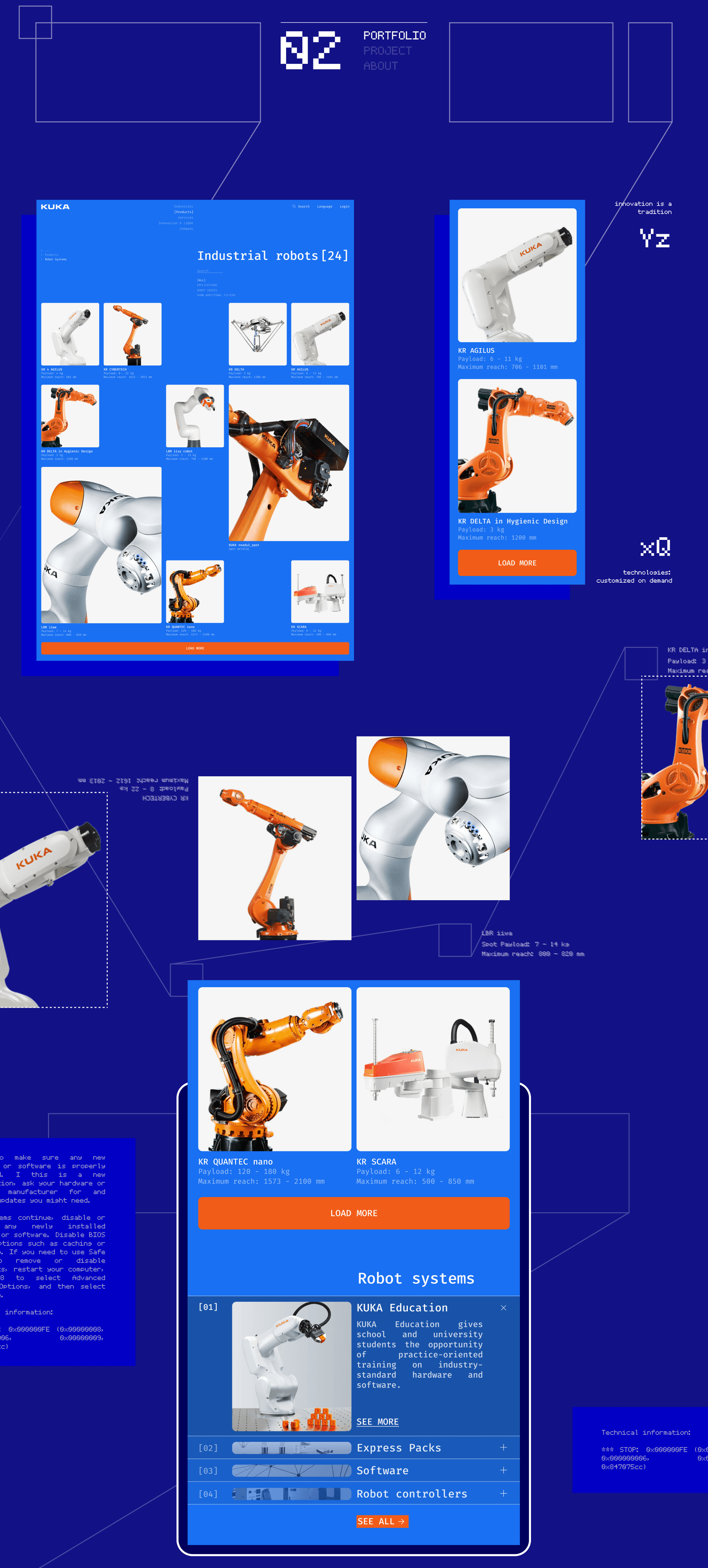 KUKA AG | Corporate redesign — Изображение №6 — Интерфейсы на Dprofile