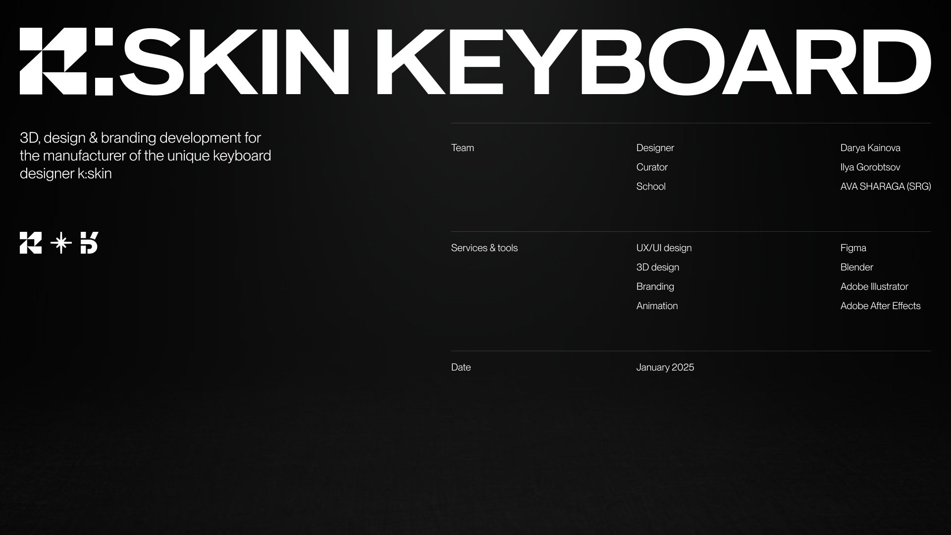 K:SKIN KEYBOARD — Изображение №1 — Интерфейсы, Брендинг на Dprofile