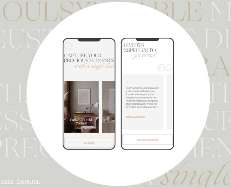 Soulsyncable | website for the artist — Интерфейсы на Dprofile
