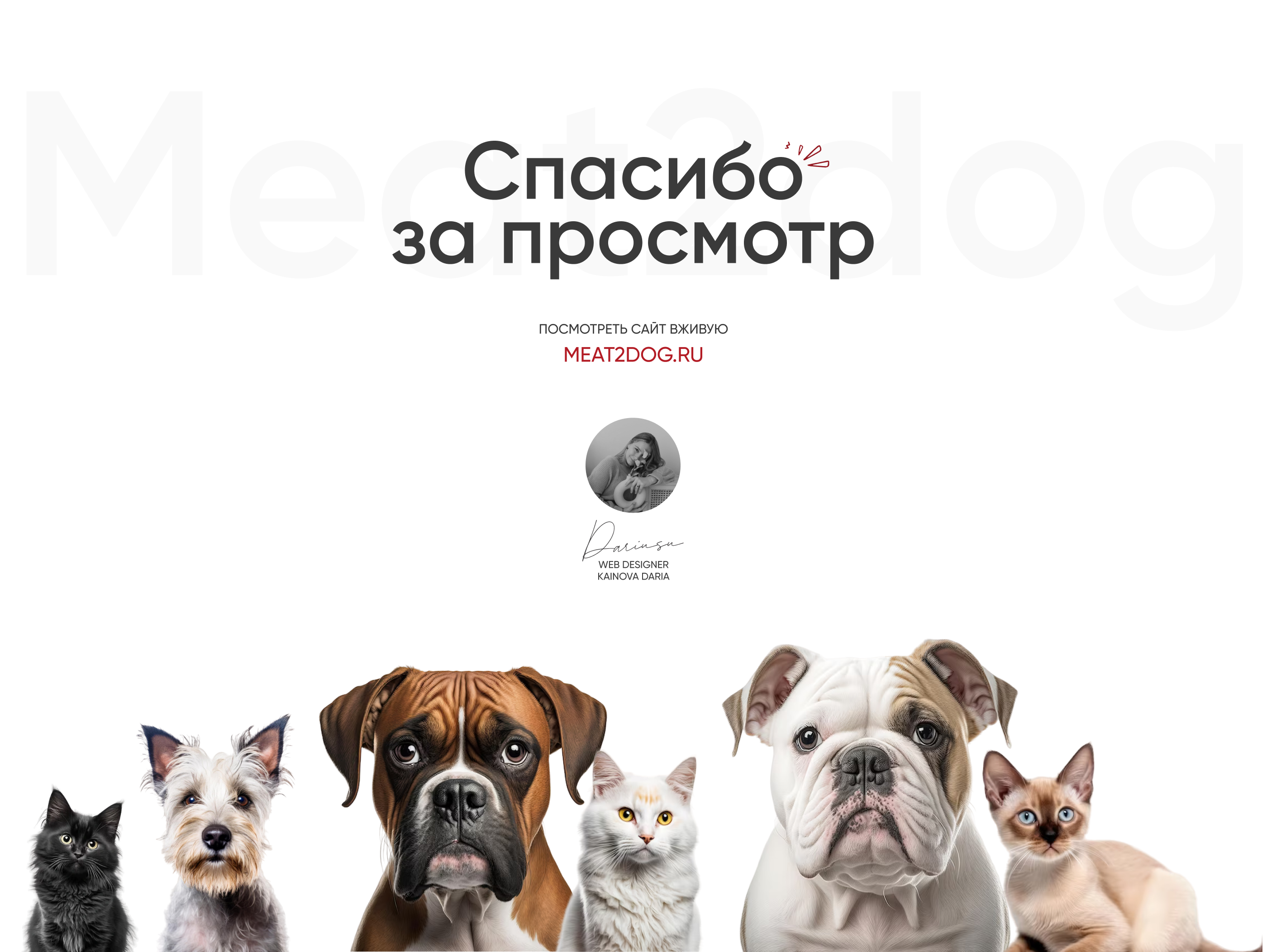 Meat2Dog online store — Изображение №11 — Интерфейсы на Dprofile