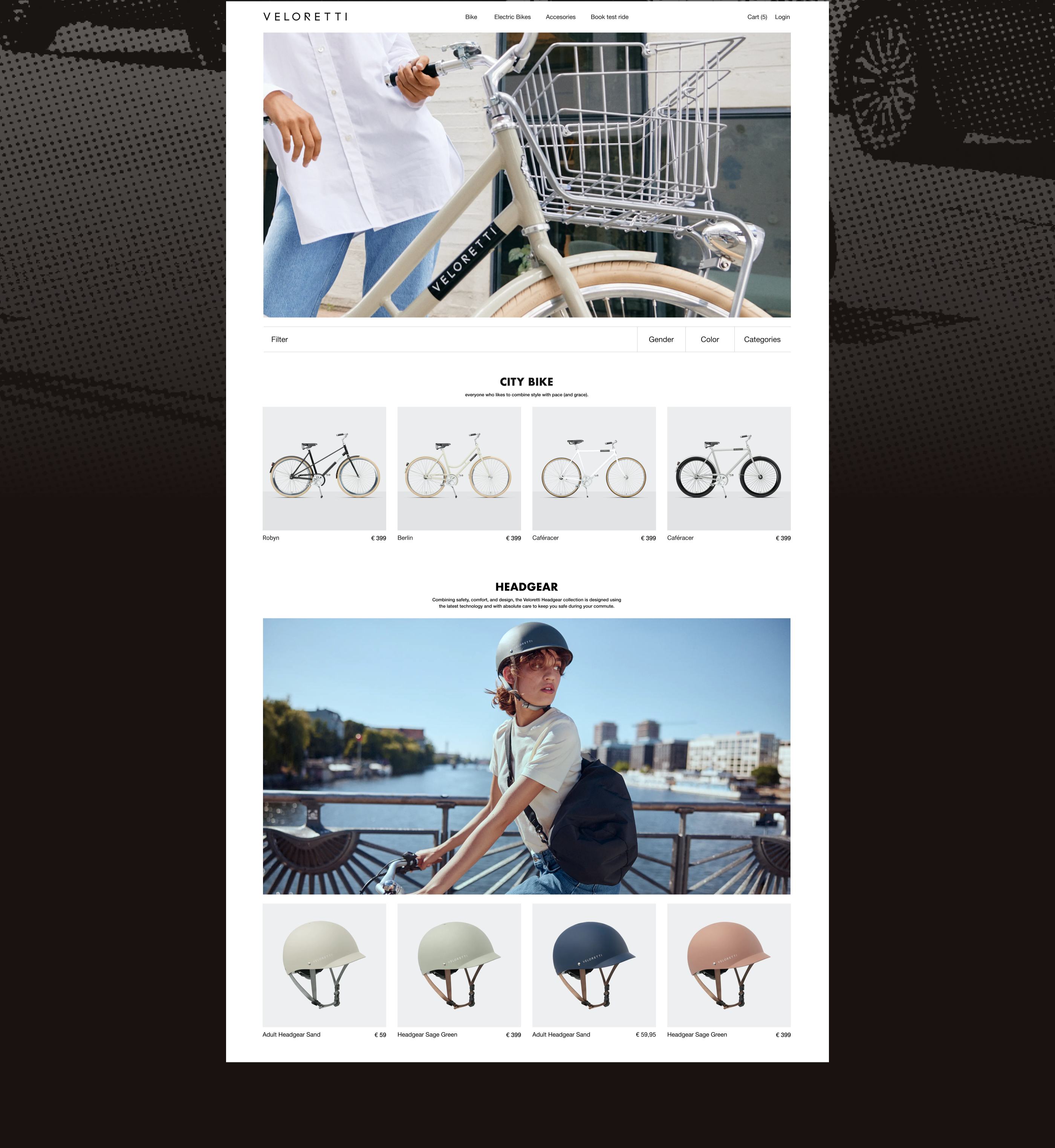 Veloretti. Redesign concept — Изображение №5 — Интерфейсы на Dprofile