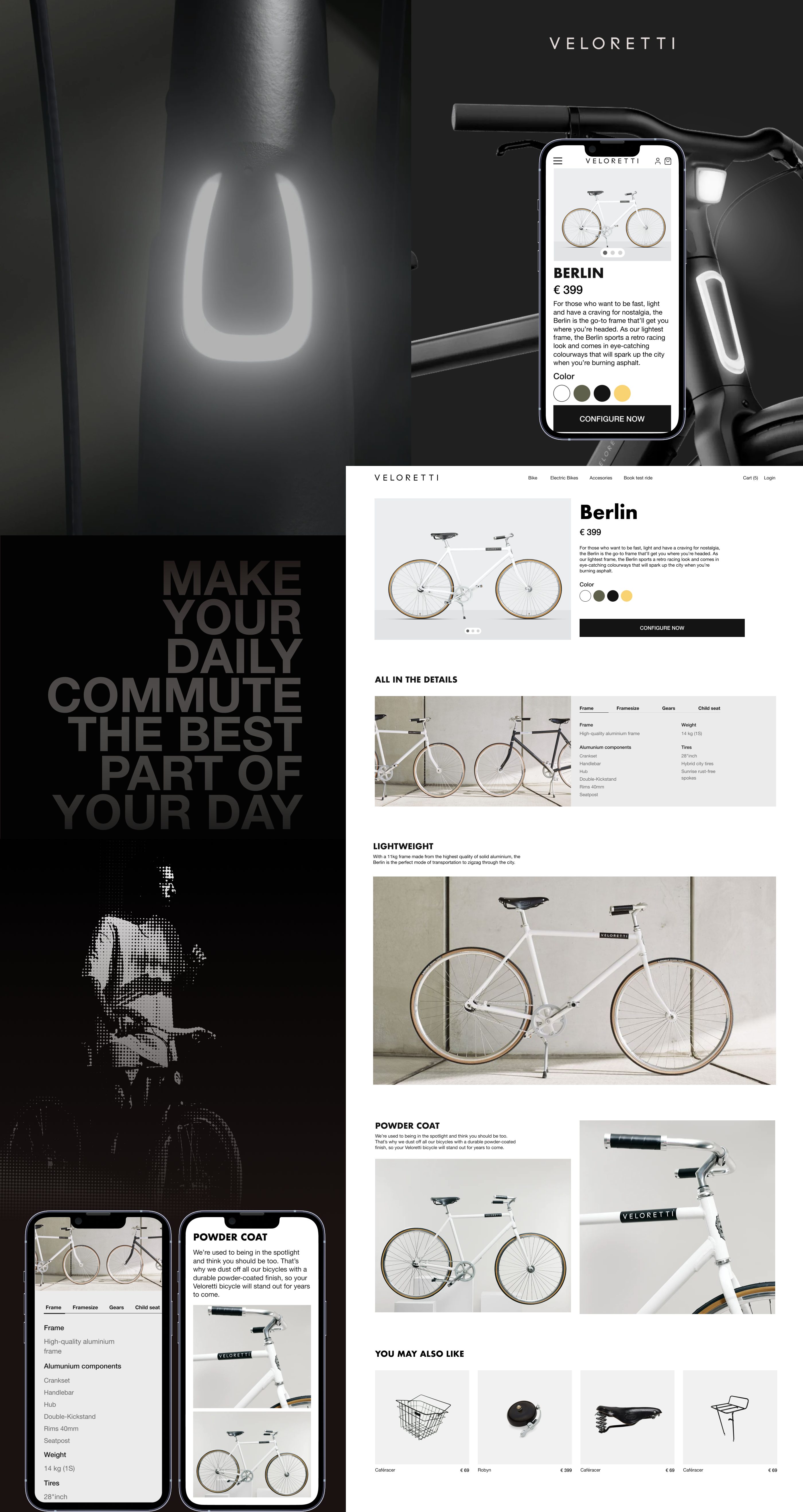 Veloretti. Redesign concept — Изображение №6 — Интерфейсы на Dprofile