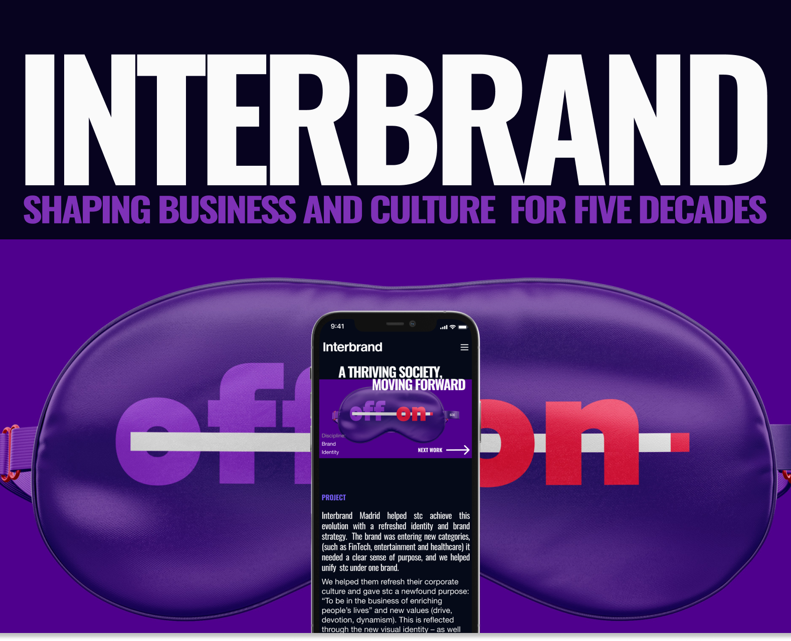 Interbrand- agency | Redesign concept — Интерфейсы, Брендинг на Dprofile