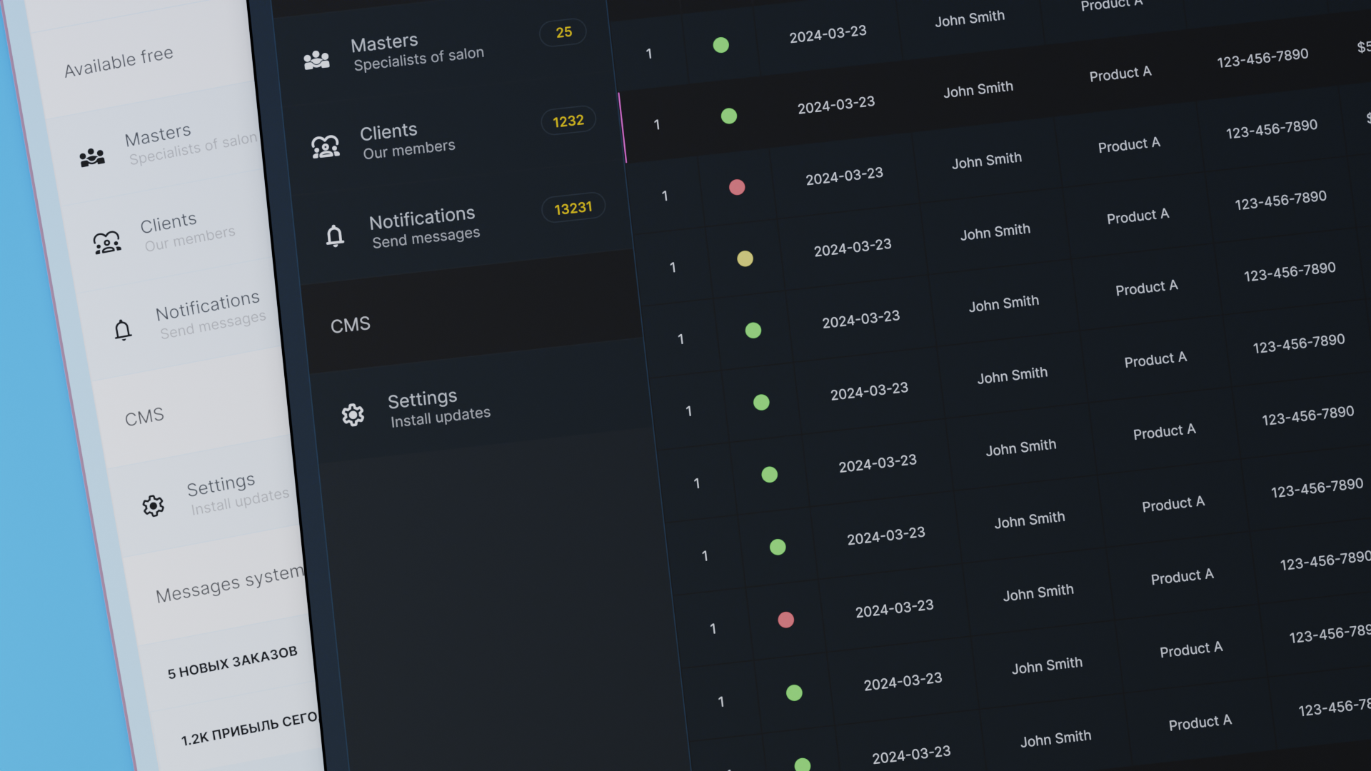 UI UX dashboard app — Изображение №7 — Интерфейсы на Dprofile