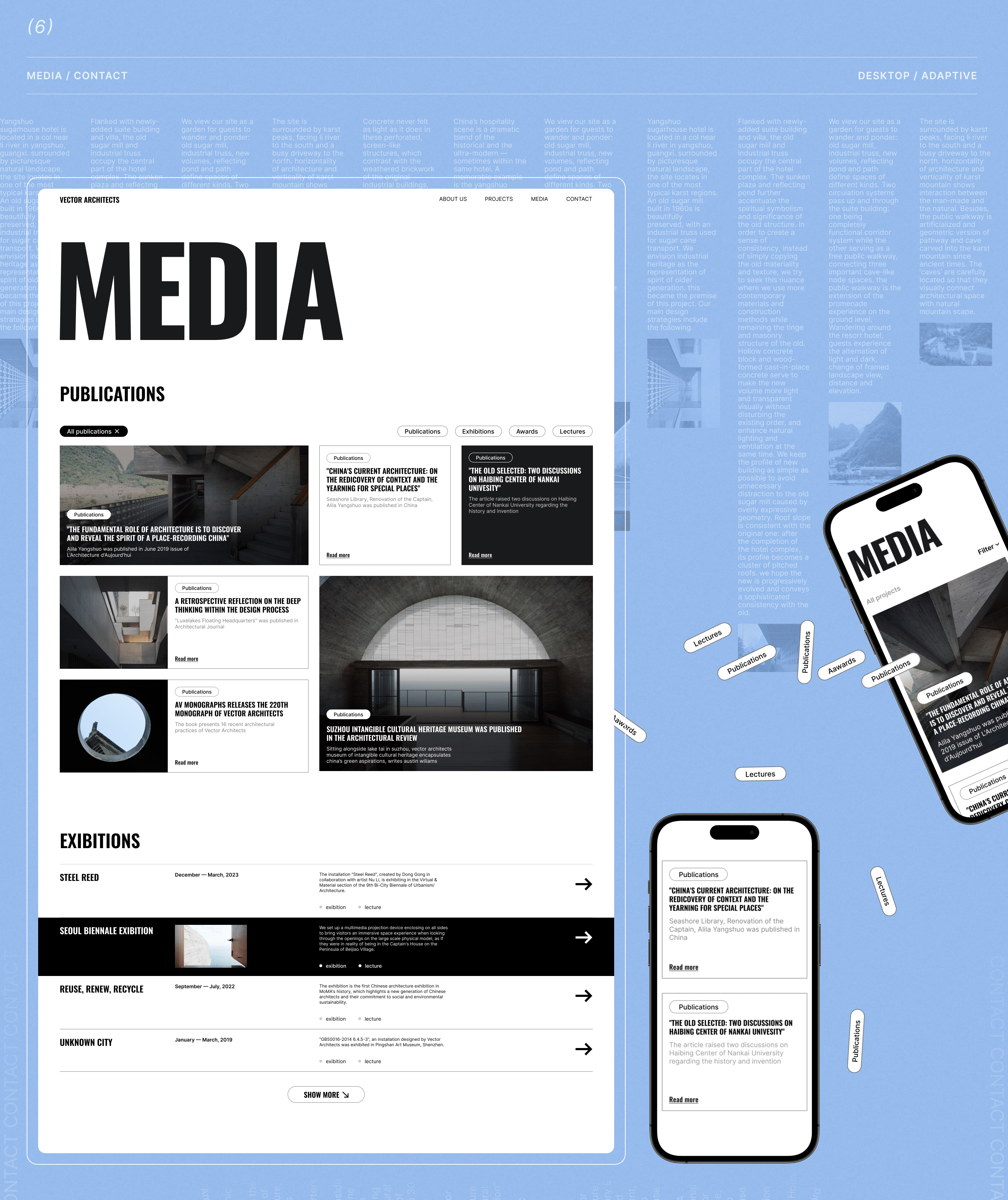 Vector Architects - Corporate website — Изображение №12 — Брендинг, Интерфейсы на Dprofile