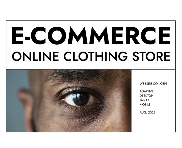 Minimalism style. Оnline store ecommerce. — Интерфейсы на Dprofile