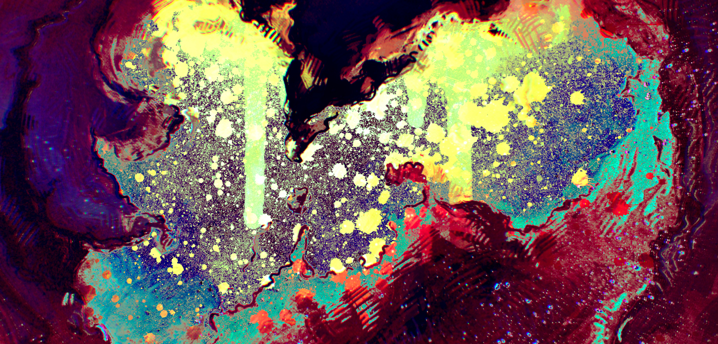 ТУМАННОСТИ "ОРЁЛ" и "СЕРДЦЕ" :: Космическая иллюстрация — Изображение №5 — Иллюстрация на Dprofile