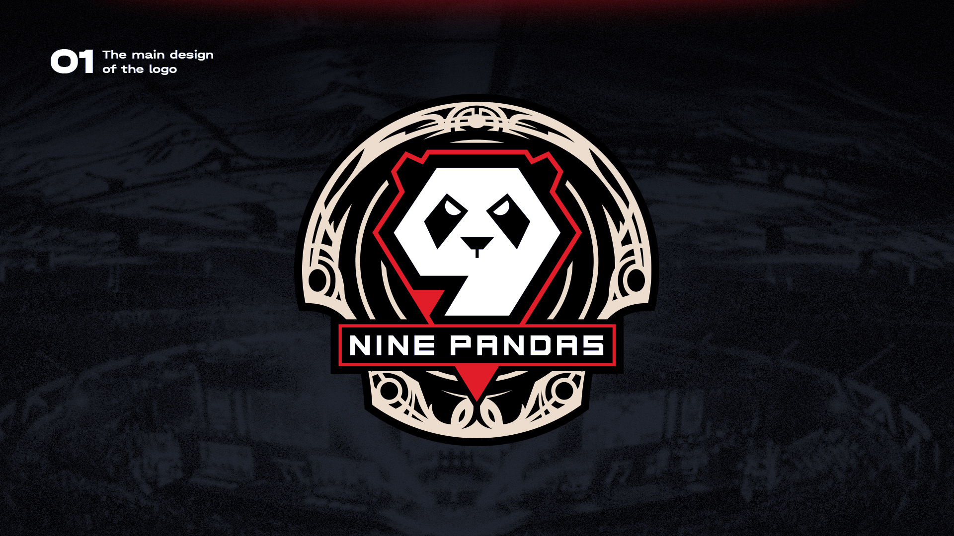 Кастомные логотипы для esport-команды 9Pandas — Изображение №3 — Брендинг на Dprofile