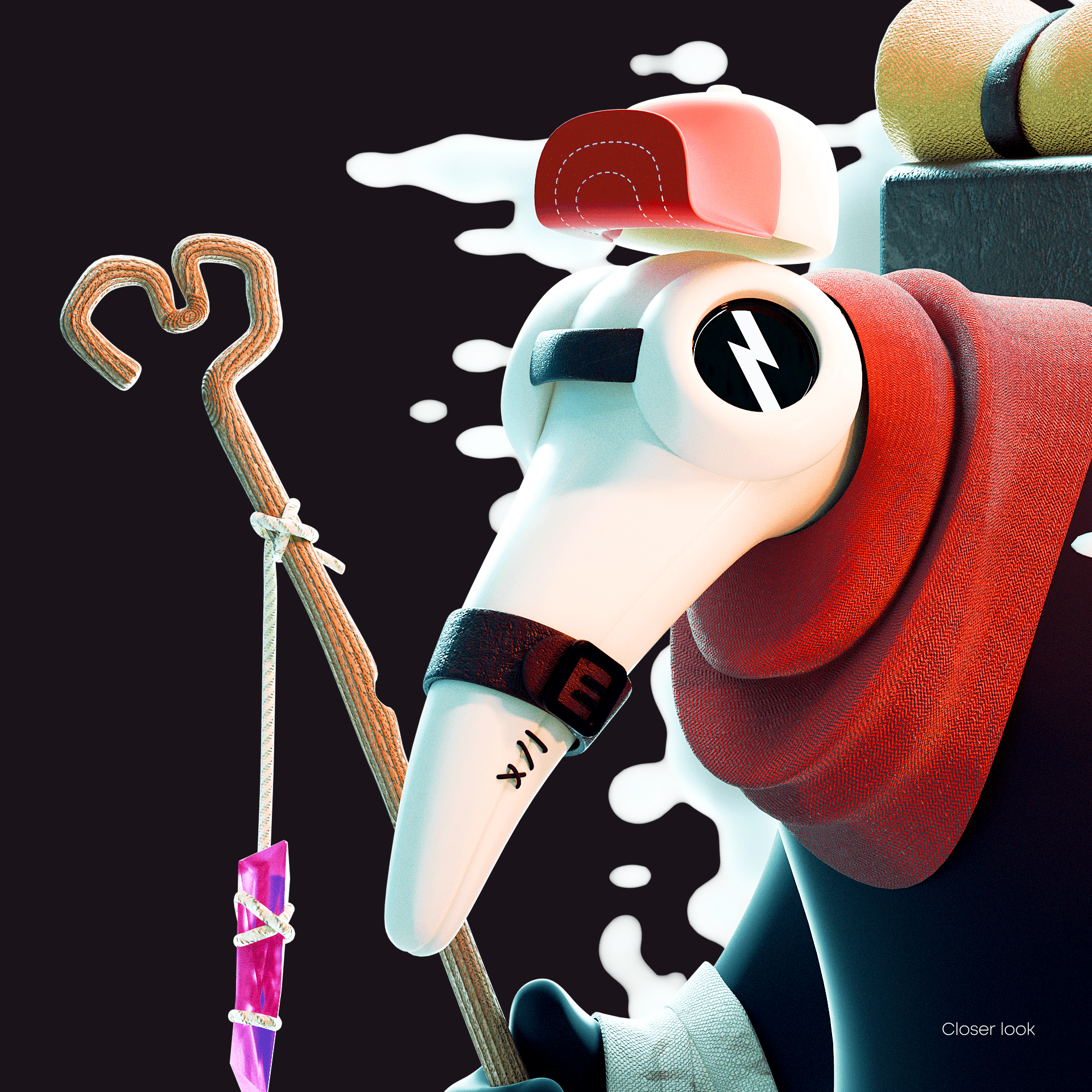 3д-визуализация из 2д-иллюстрации от Jetpacksandrollerskates — Изображение №8 — Графика, 3D на Dprofile