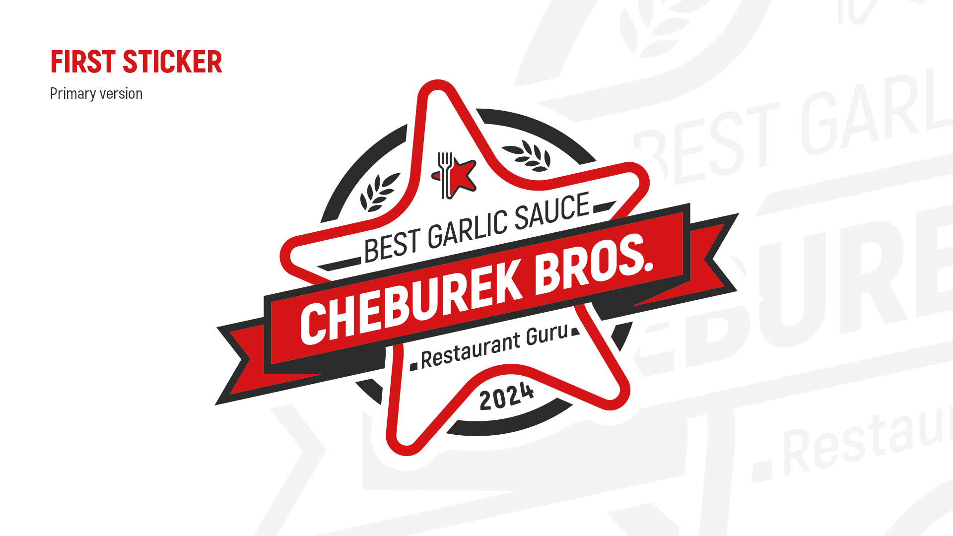 Стикеры для Restaurantguru — Изображение №4 — Брендинг, Графика на Dprofile