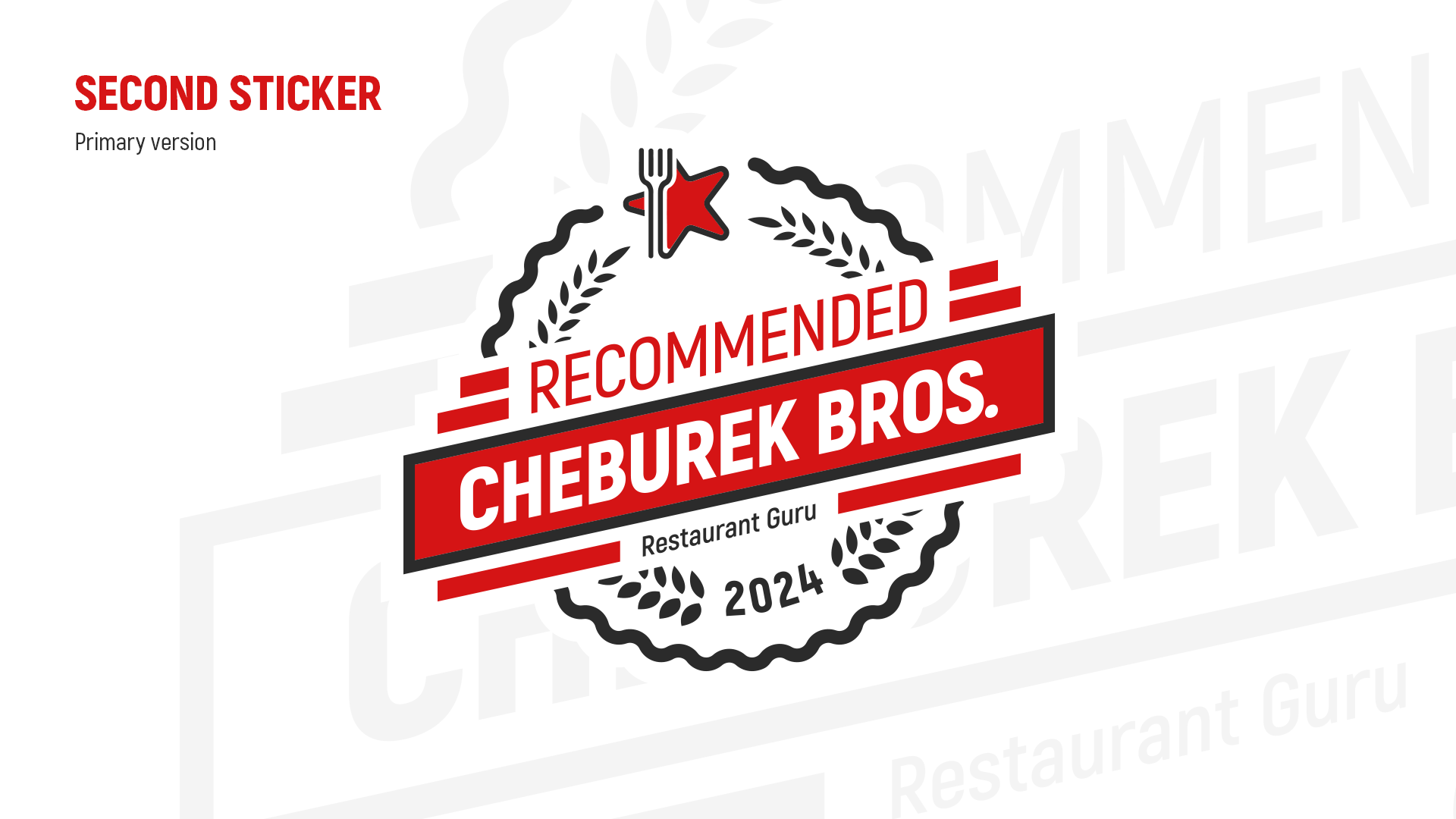 Стикеры для Restaurantguru — Изображение №9 — Брендинг, Графика на Dprofile