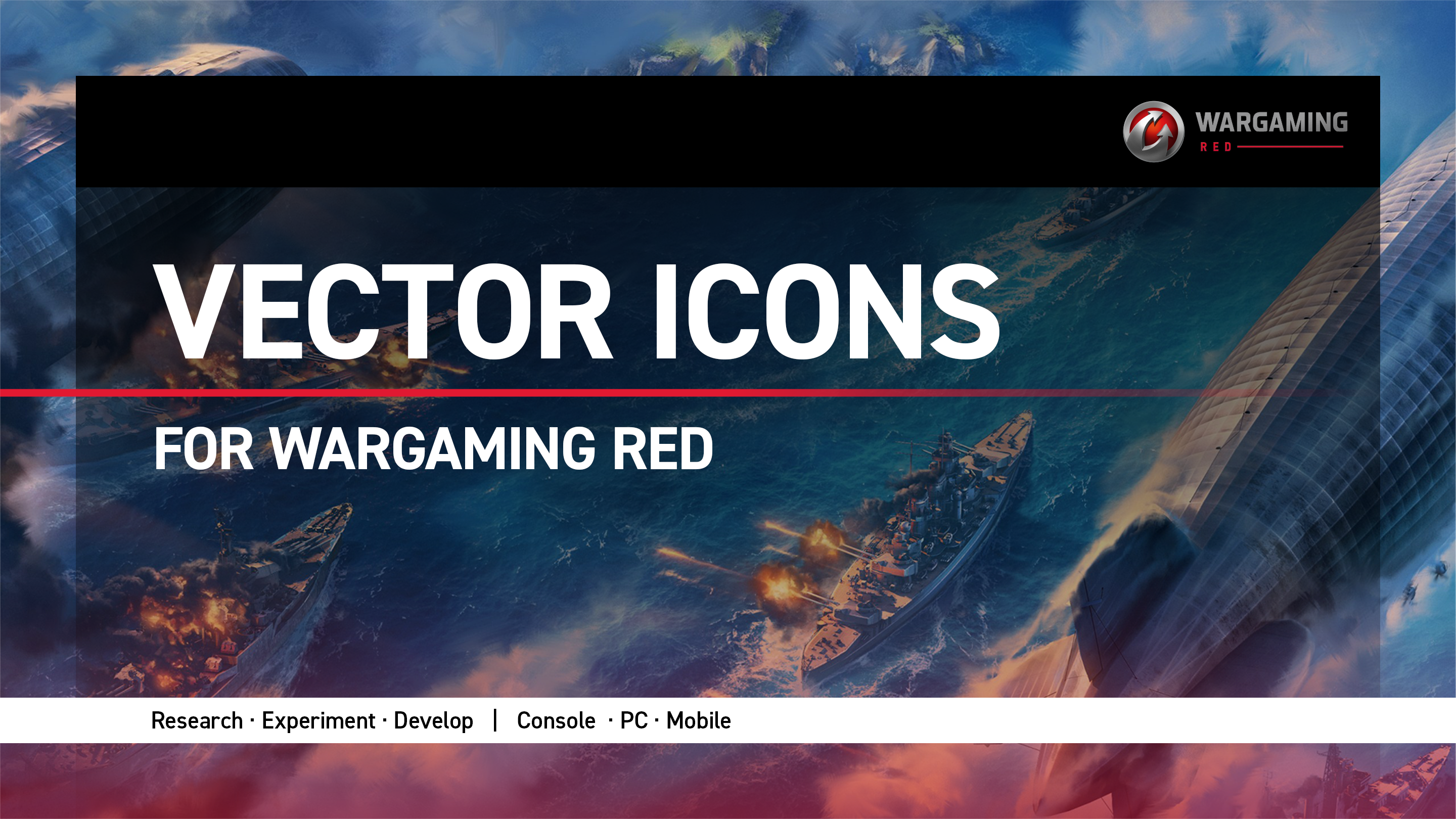 Векторные иконки для Wargaming Red — Изображение №1 — Брендинг, Графика на Dprofile