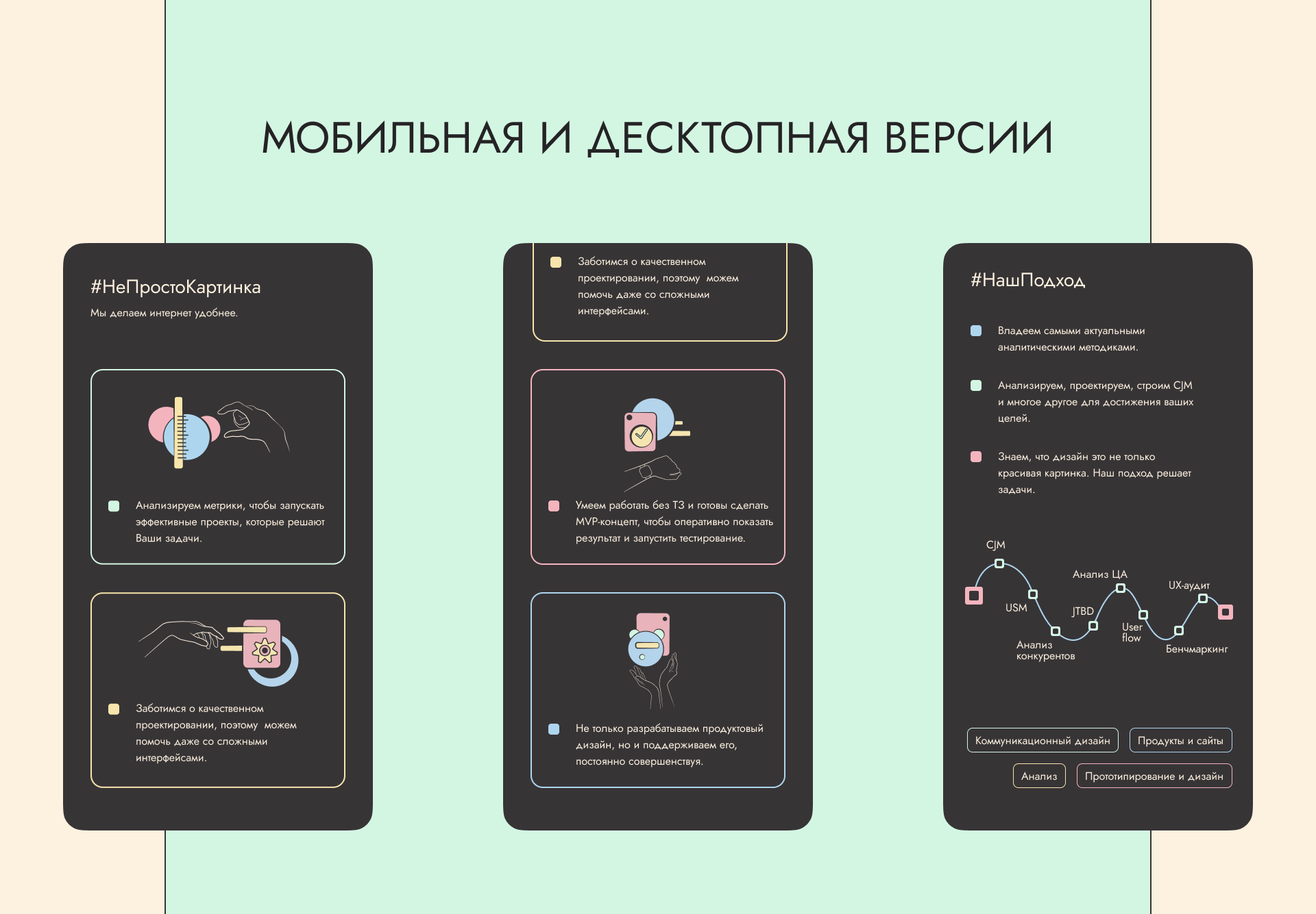 Cайт дизайн-студии UXART — Изображение №5 — Интерфейсы, Графика на Dprofile