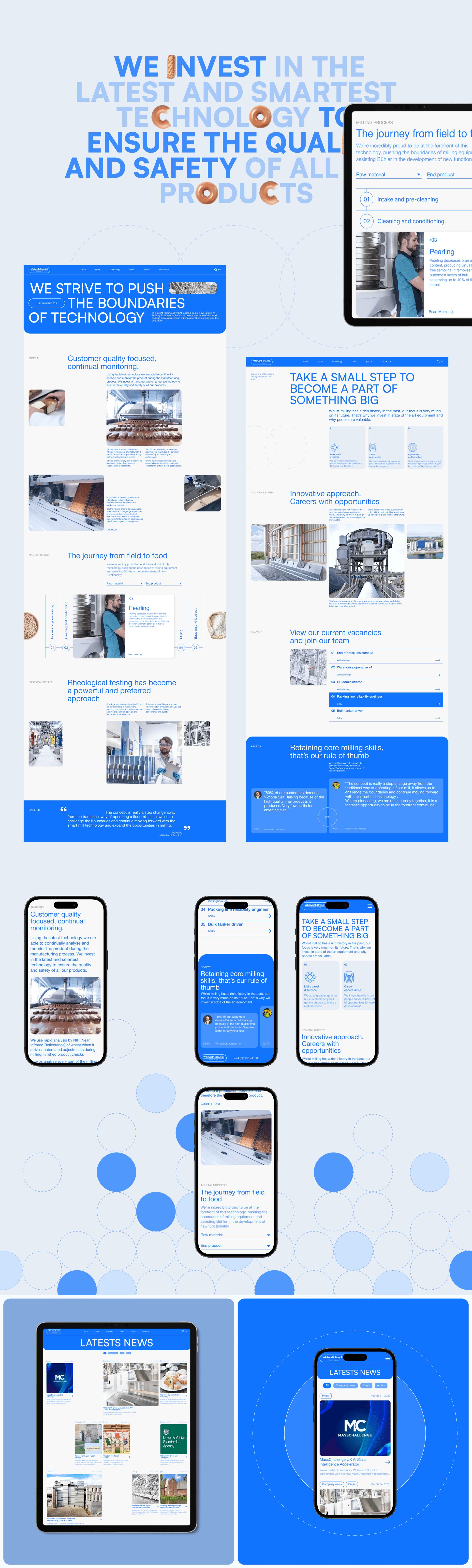 Whitworth Bros | Corporate Website — Изображение №4 — Интерфейсы, Брендинг на Dprofile