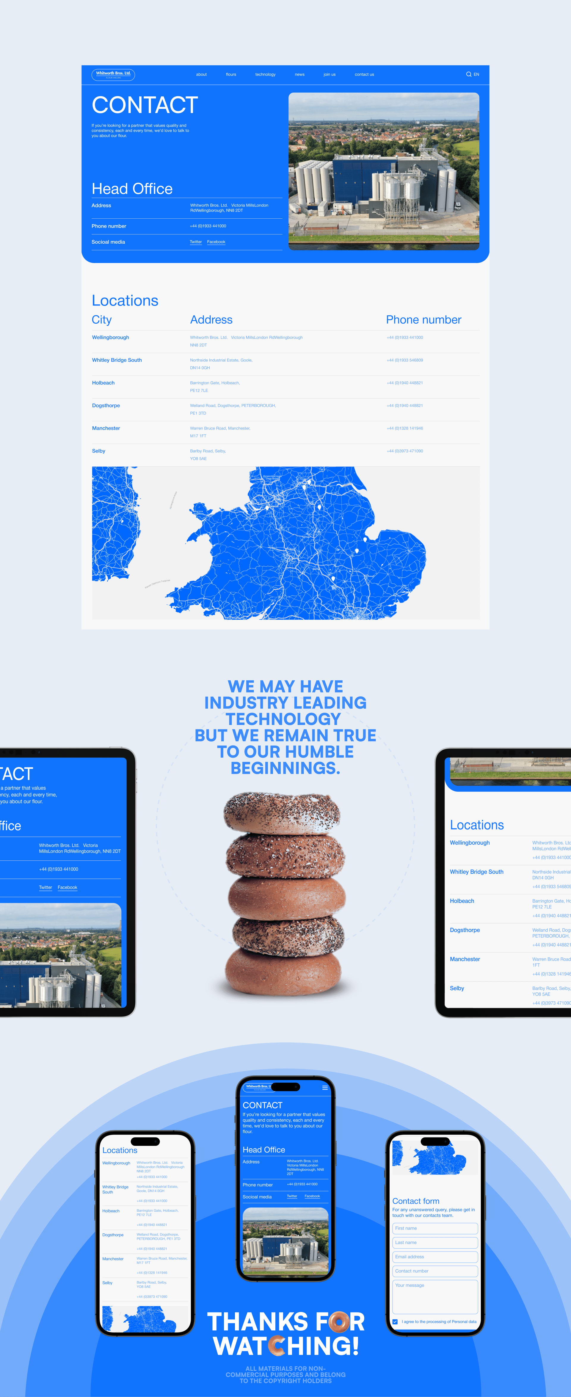 Whitworth Bros | Corporate Website — Изображение №5 — Интерфейсы, Брендинг на Dprofile