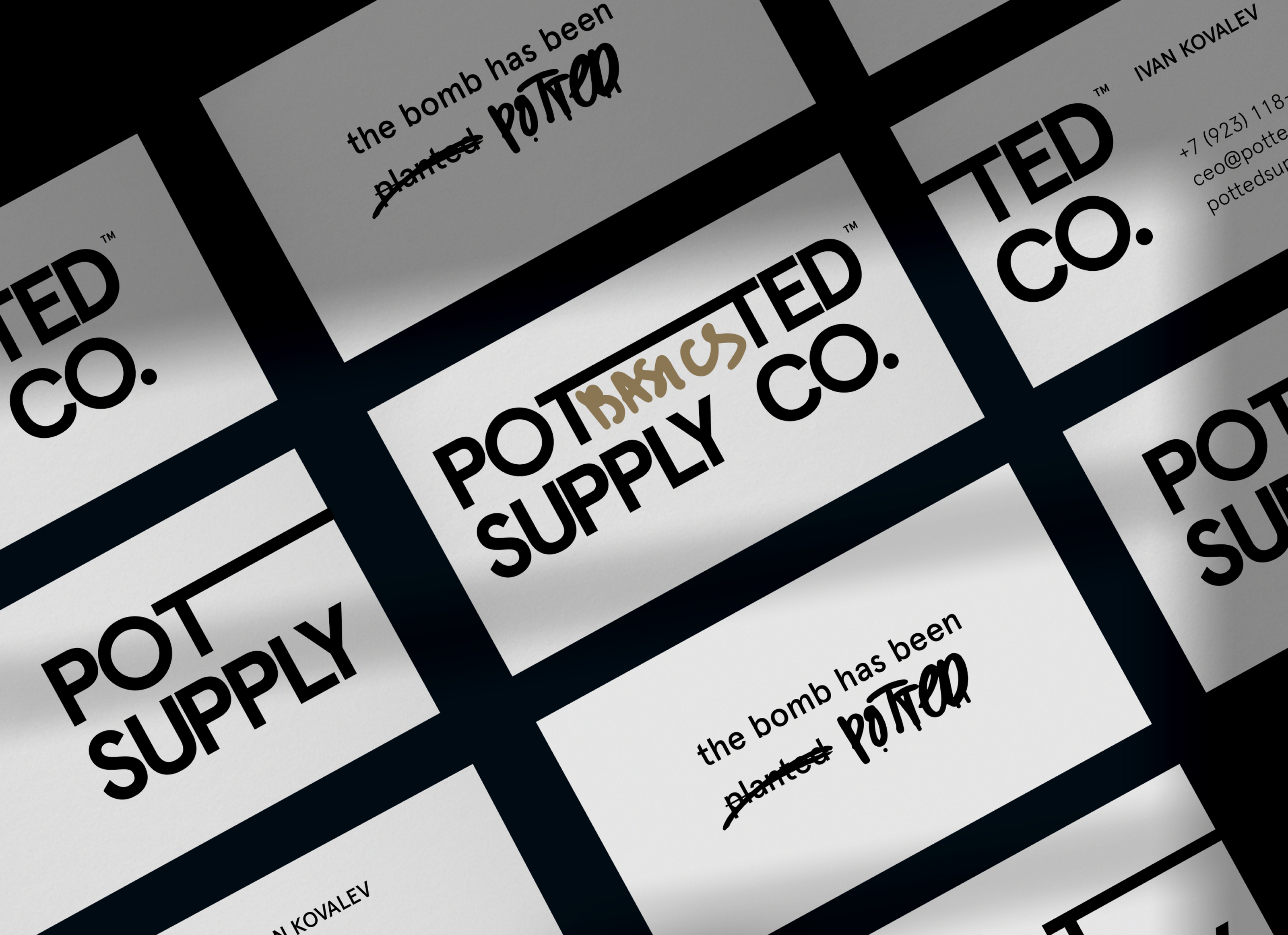 Potted Supply Co. — Изображение №16 — Брендинг на Dprofile