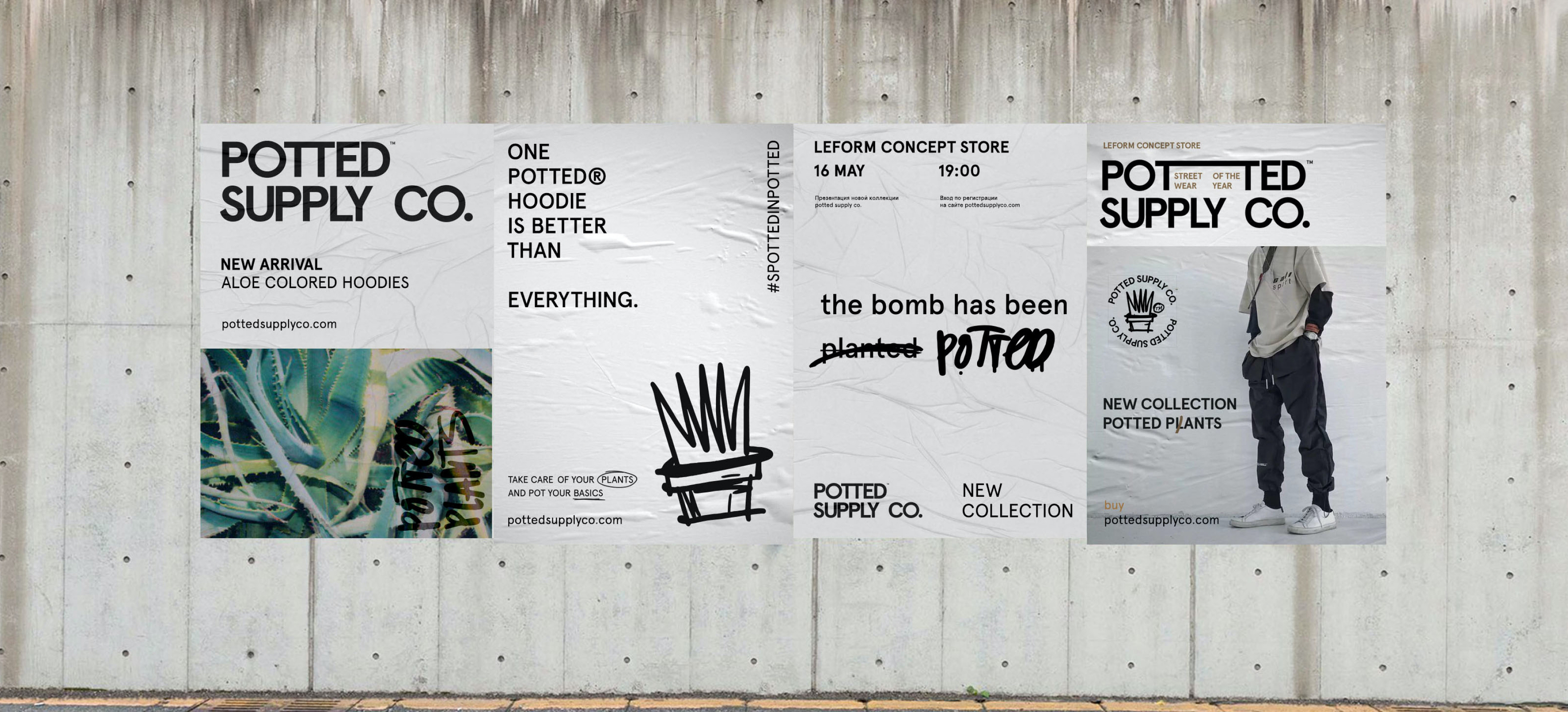 Potted Supply Co. — Изображение №21 — Брендинг на Dprofile