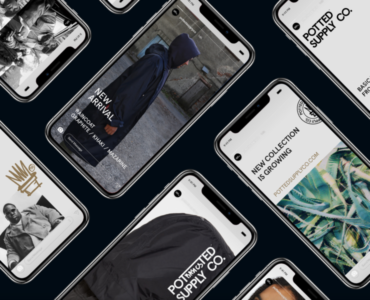 Potted Supply Co. — Брендинг на Dprofile
