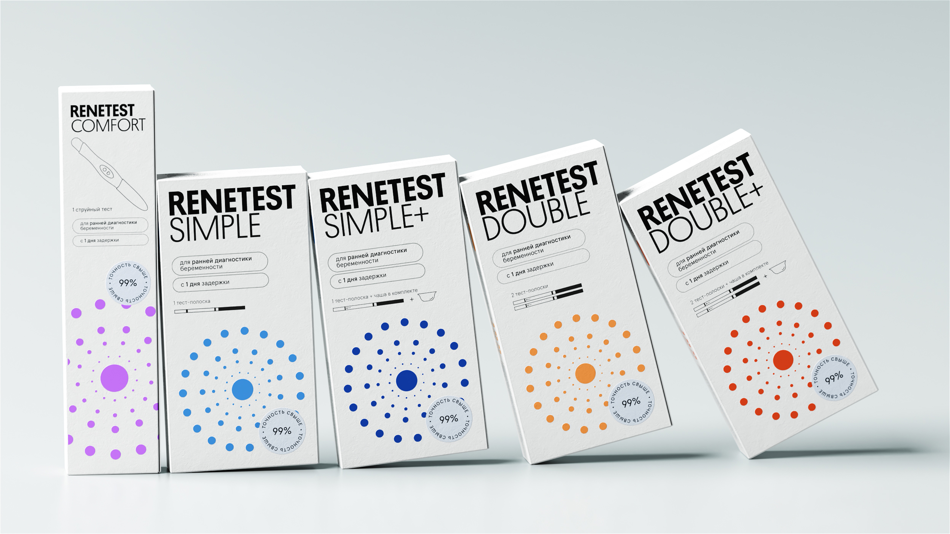 Renetest – Тесты на беременность — Изображение №3 — Брендинг, 3D на Dprofile