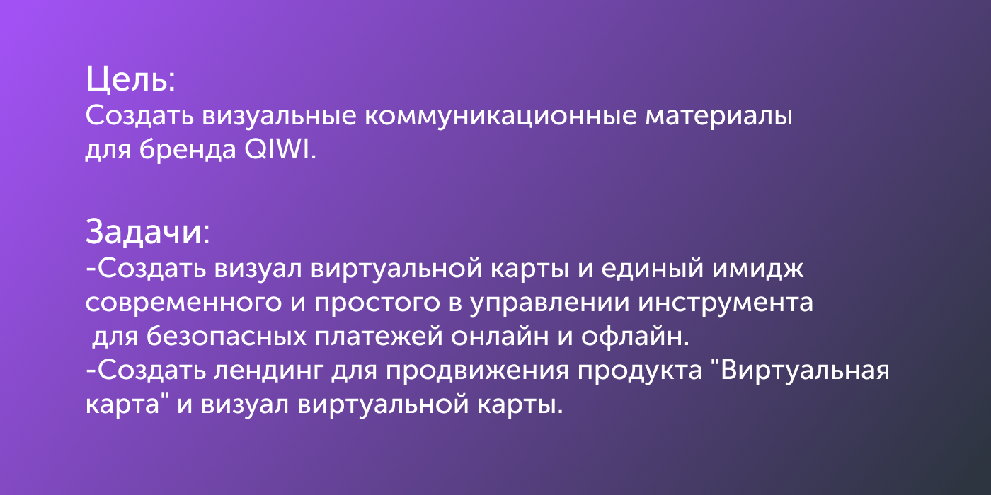 Виртуальная карта QIWI — Изображение №2 — Интерфейсы на Dprofile
