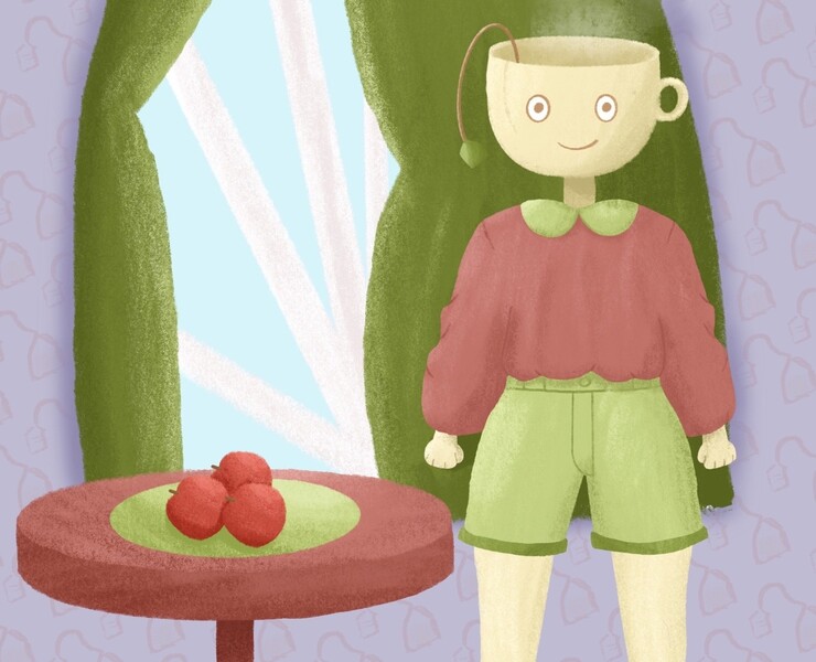 Чашечка — Иллюстрация на Dprofile