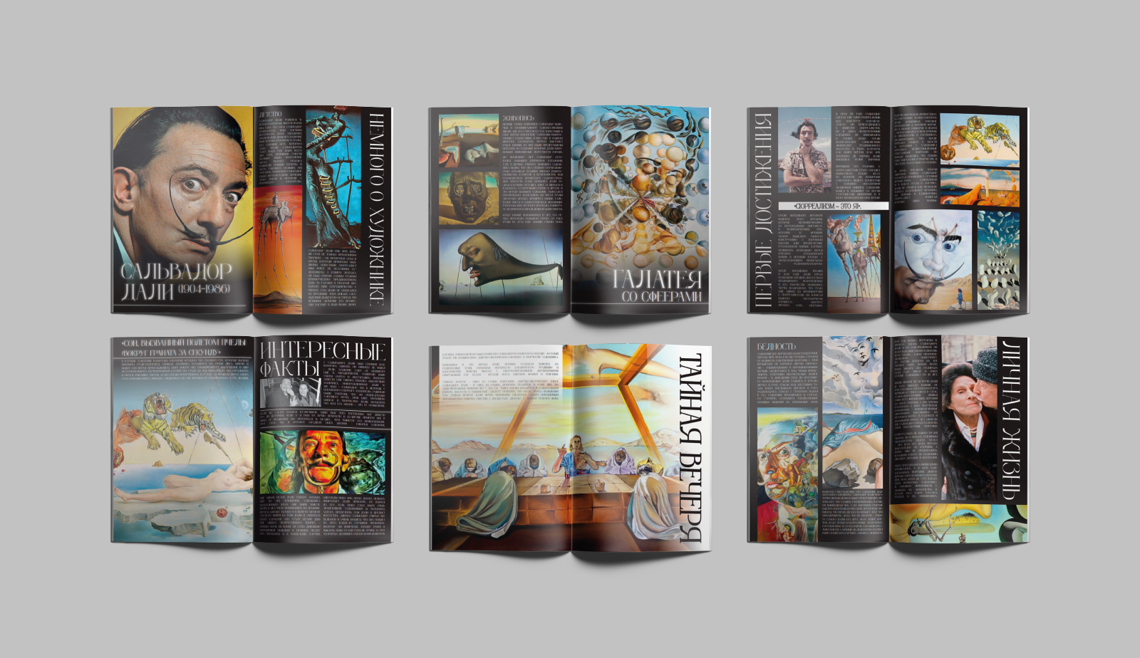 Журнал "Сальвадор Дали и его жизнь" — Изображение №5 — Иллюстрация, Графика на Dprofile