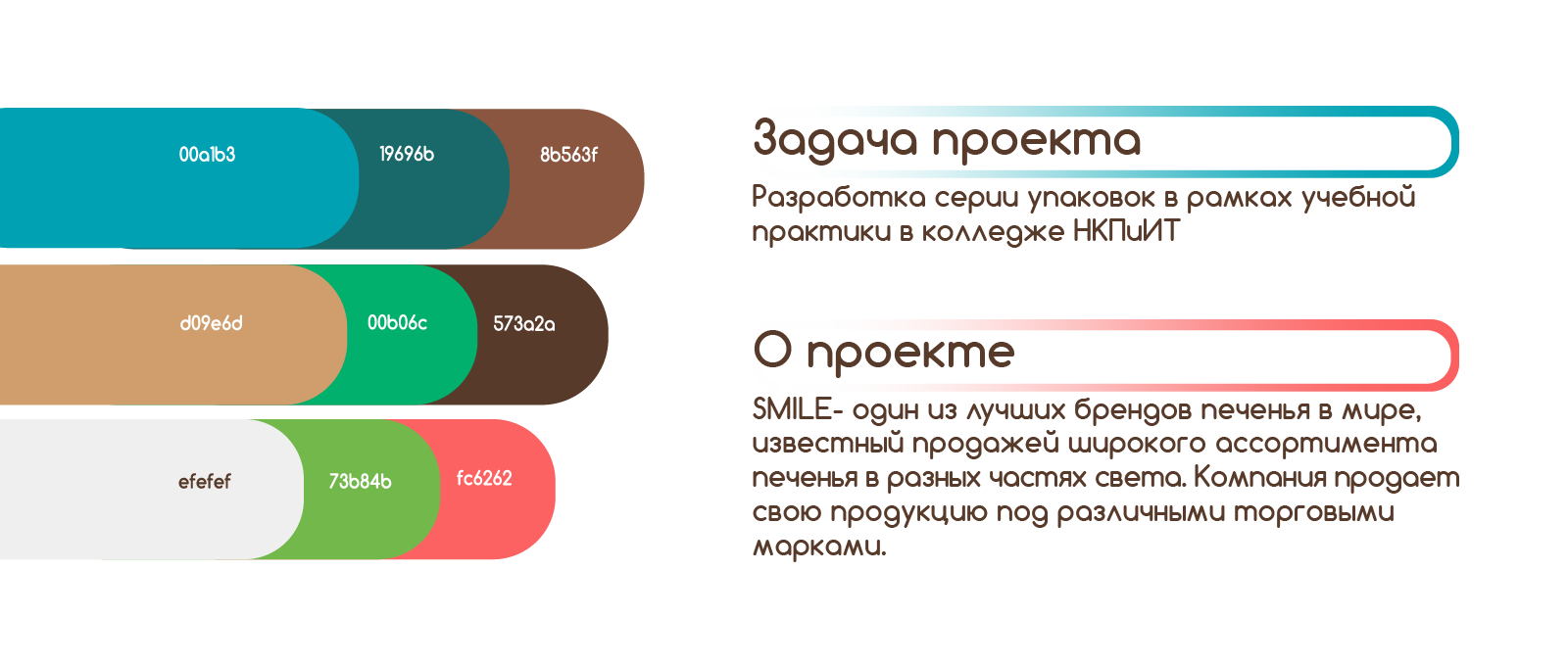 Упаковка печенья "SMILE" — Изображение №2 — Иллюстрация, Маркетинг на Dprofile