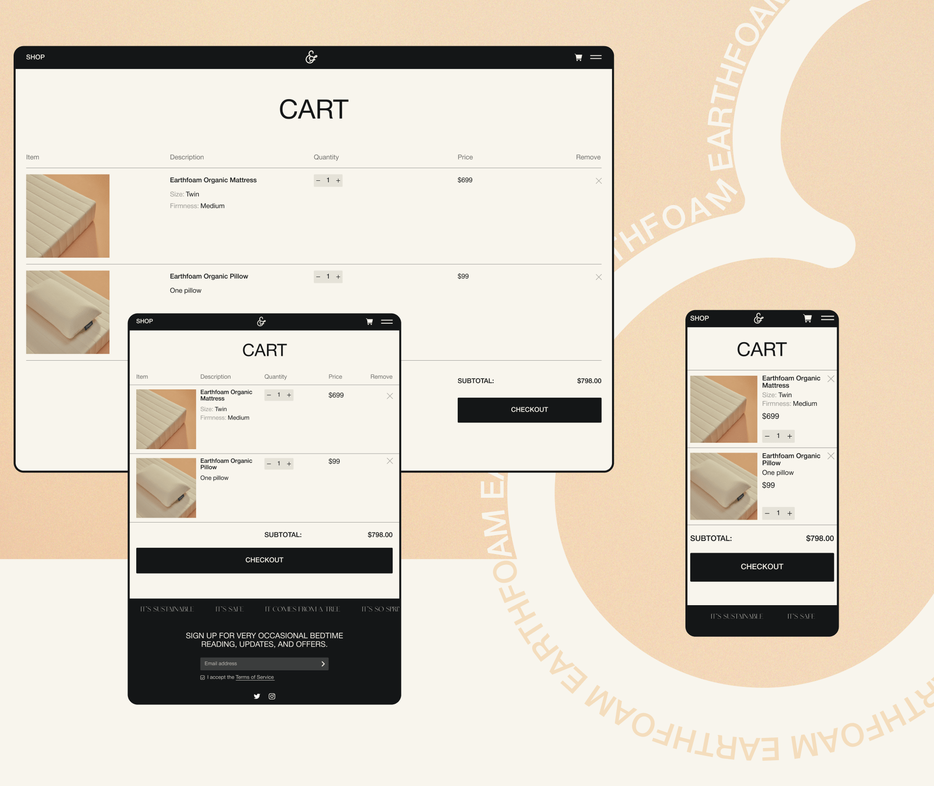 Earthfoam | E-commerce redesign — Изображение №10 — Интерфейсы на Dprofile