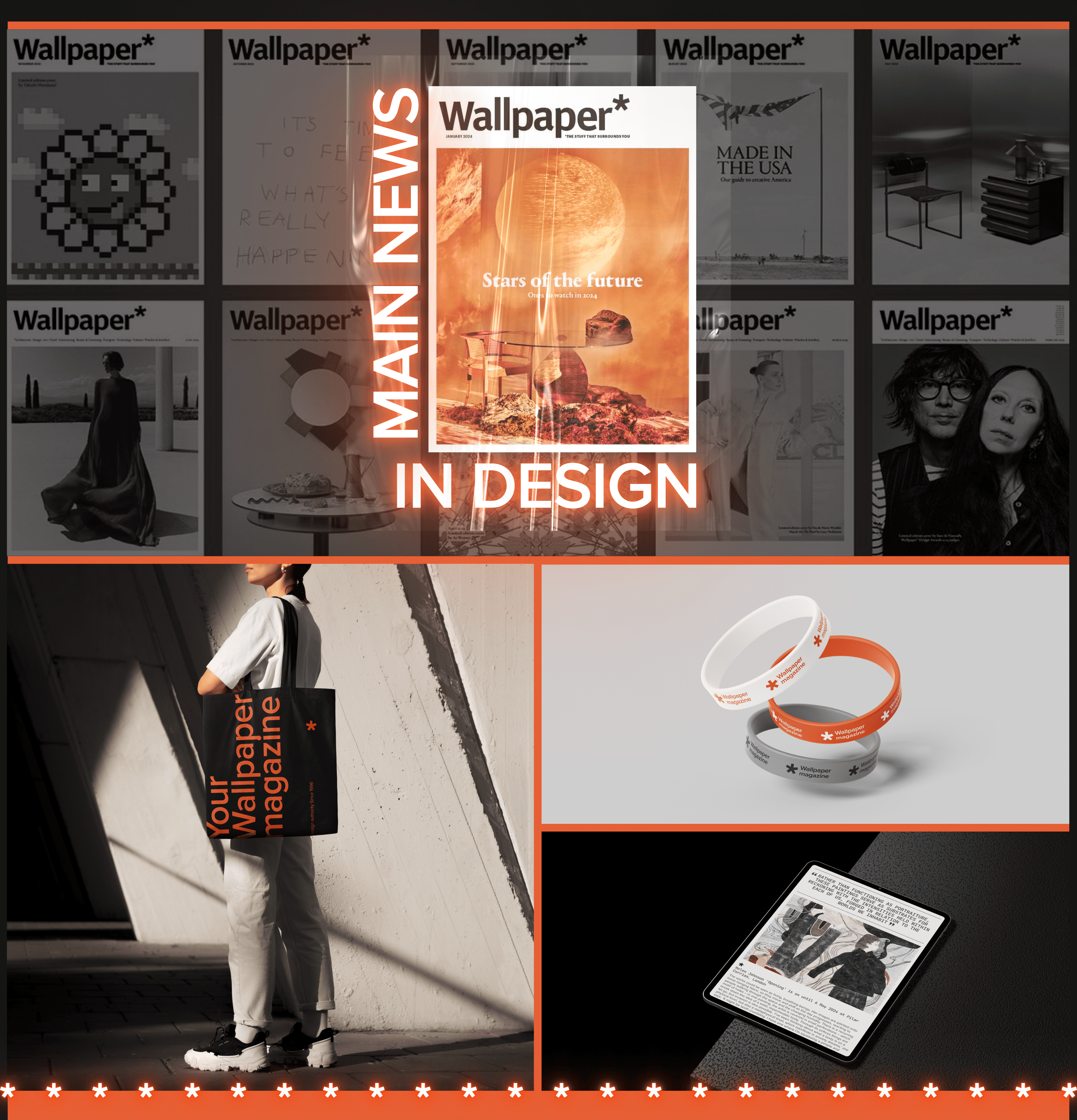 Wallpaper* | Редизайн новостного сайта — Изображение №7 — Интерфейсы, Брендинг на Dprofile
