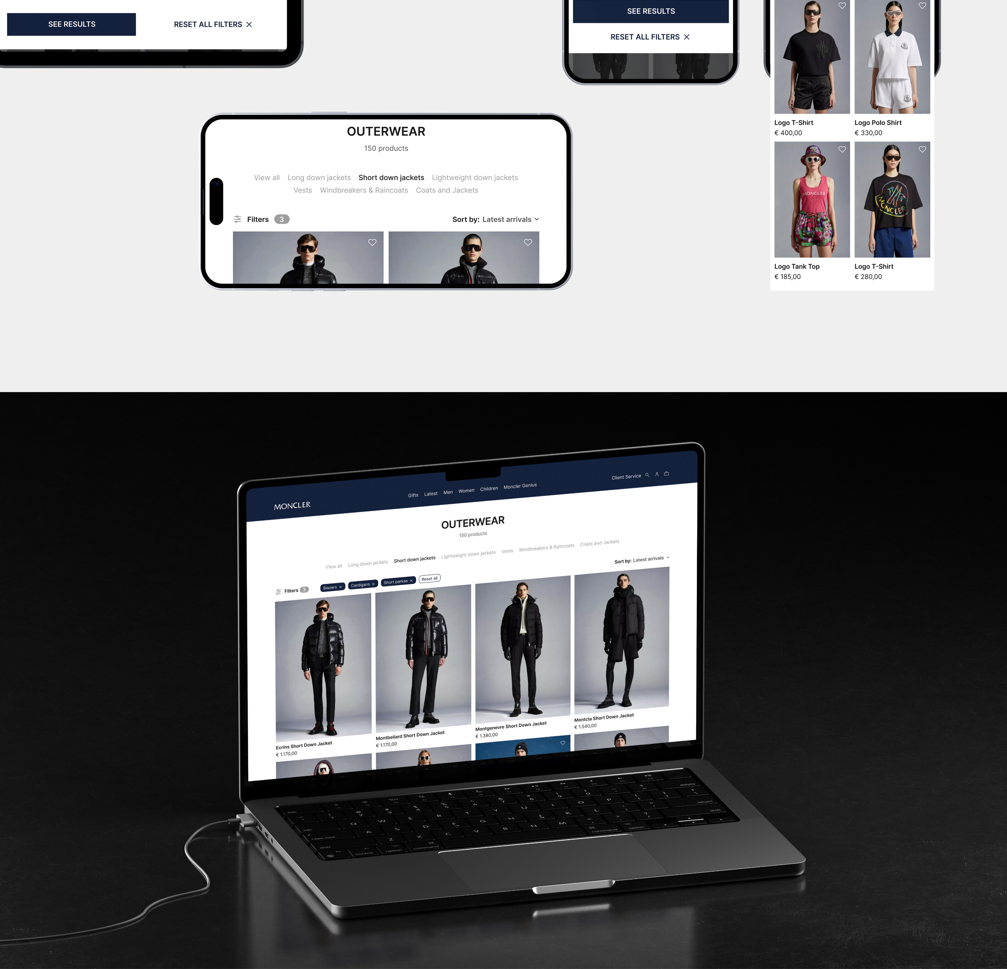 MONCLER | E-commerce redesign — Изображение №7 — Интерфейсы на Dprofile