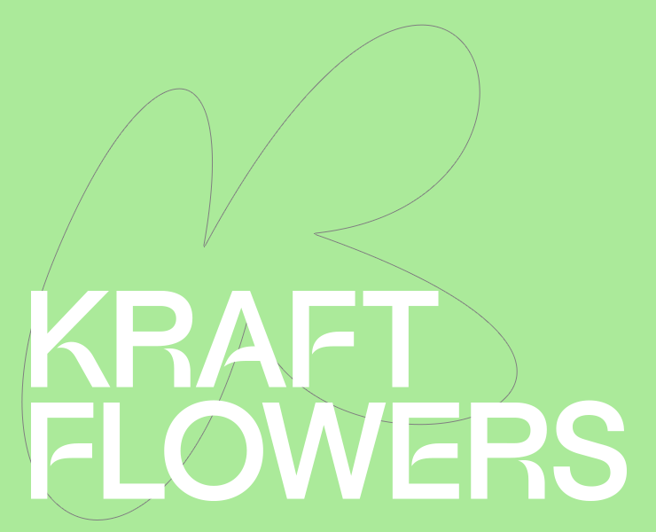 Kraft Flowers — Брендинг, Графика на Dprofile