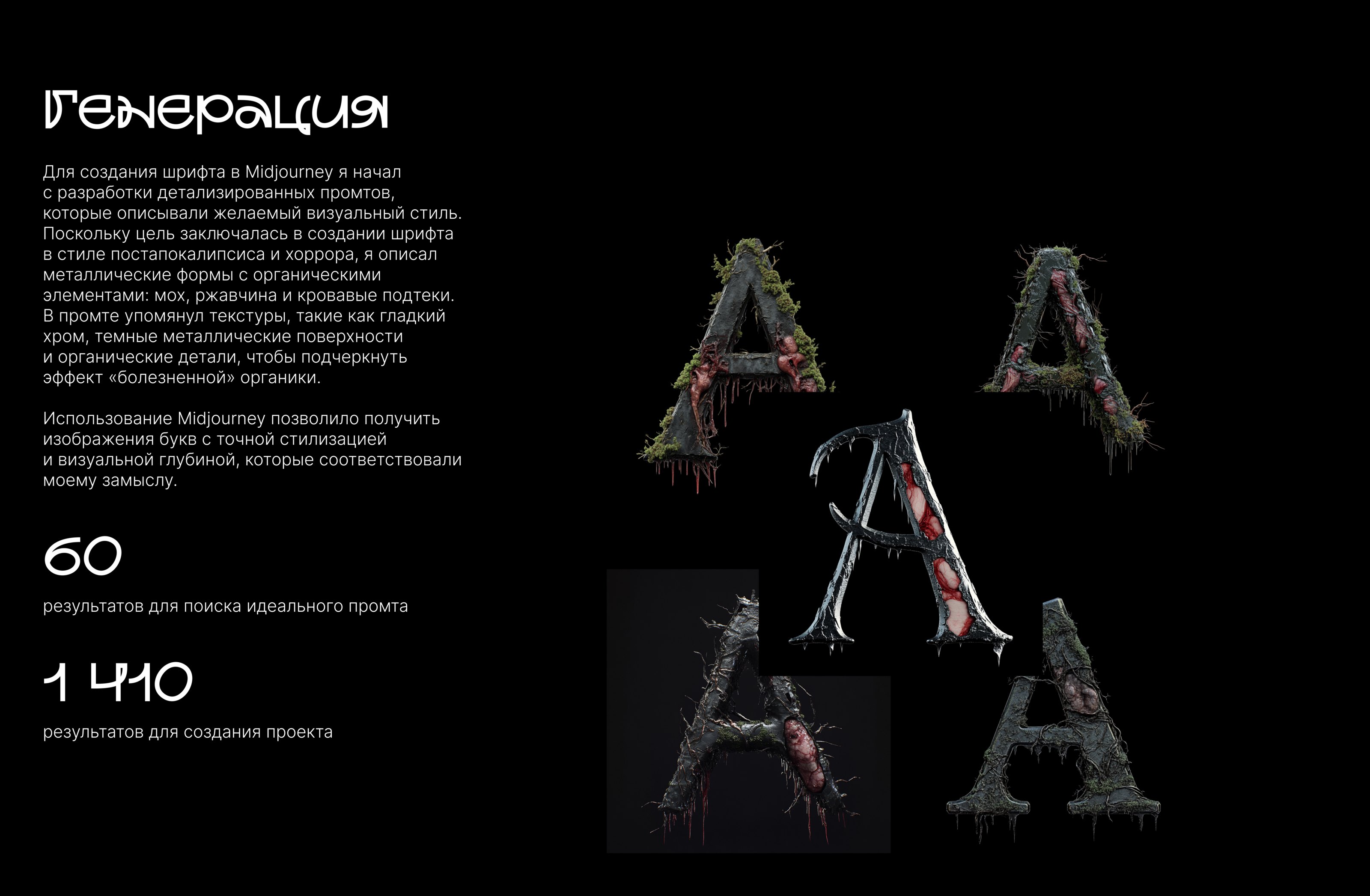 Scar. Ai-generated font — Изображение №5 — Иллюстрация, Графика на Dprofile