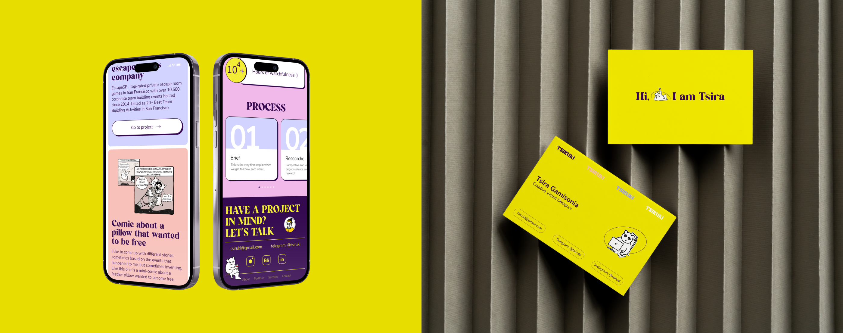 Personal Portfolio | Visual Designer — Изображение №4 — Интерфейсы, Иллюстрация на Dprofile