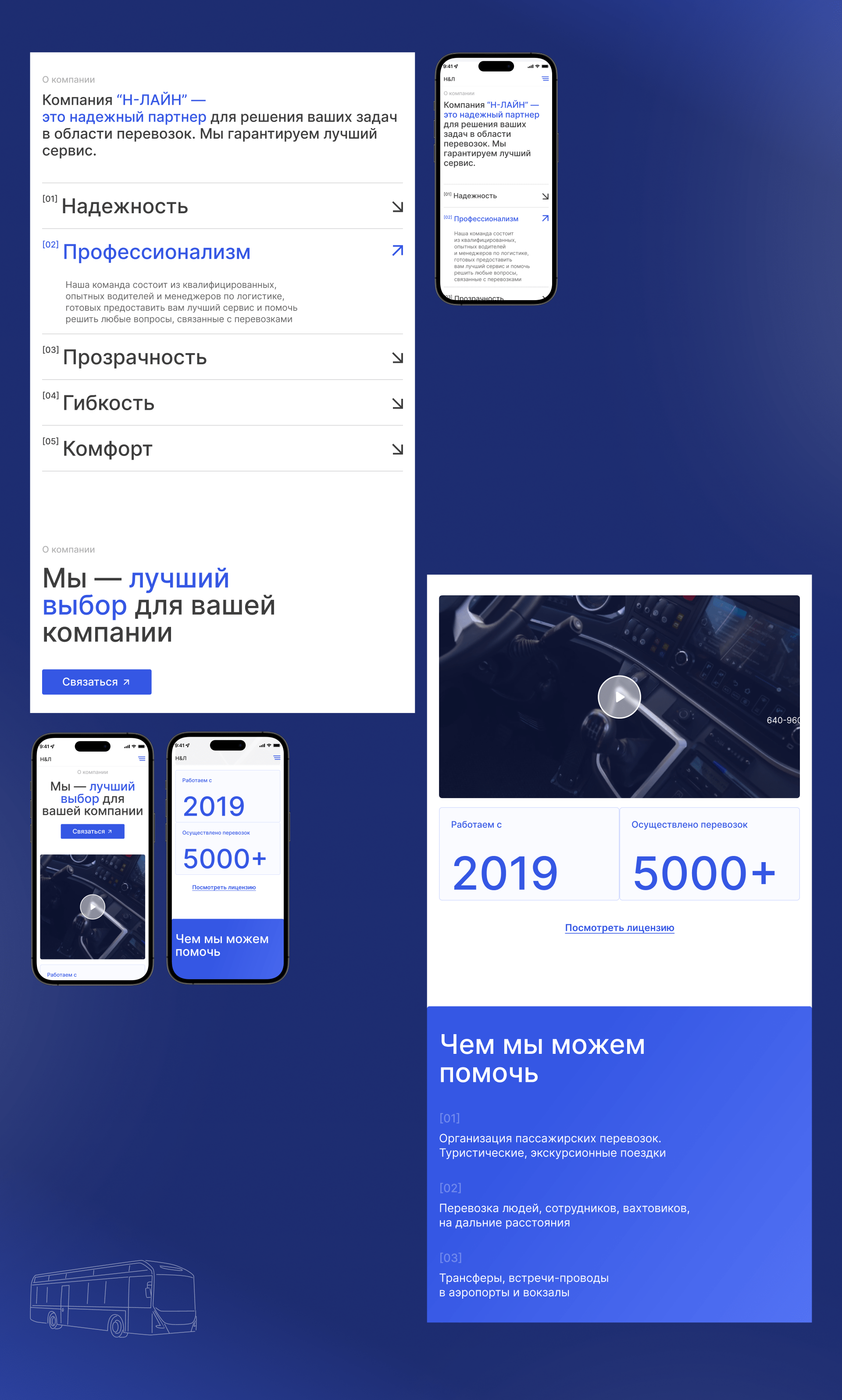 N-LINE LANDING PAGE — Изображение №9 — Интерфейсы на Dprofile