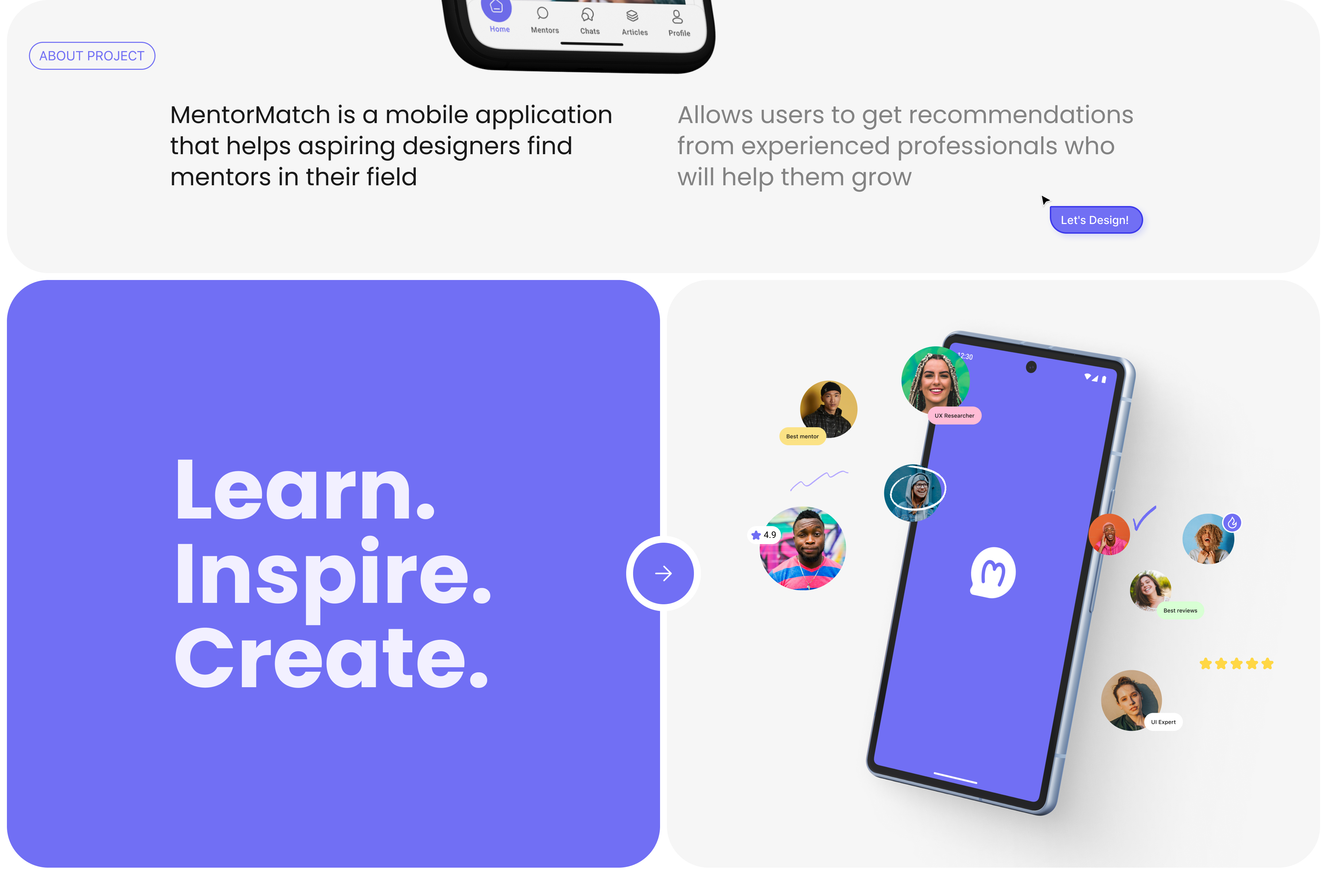 A Mentoring App Concept | Android — Изображение №2 — Интерфейсы на Dprofile