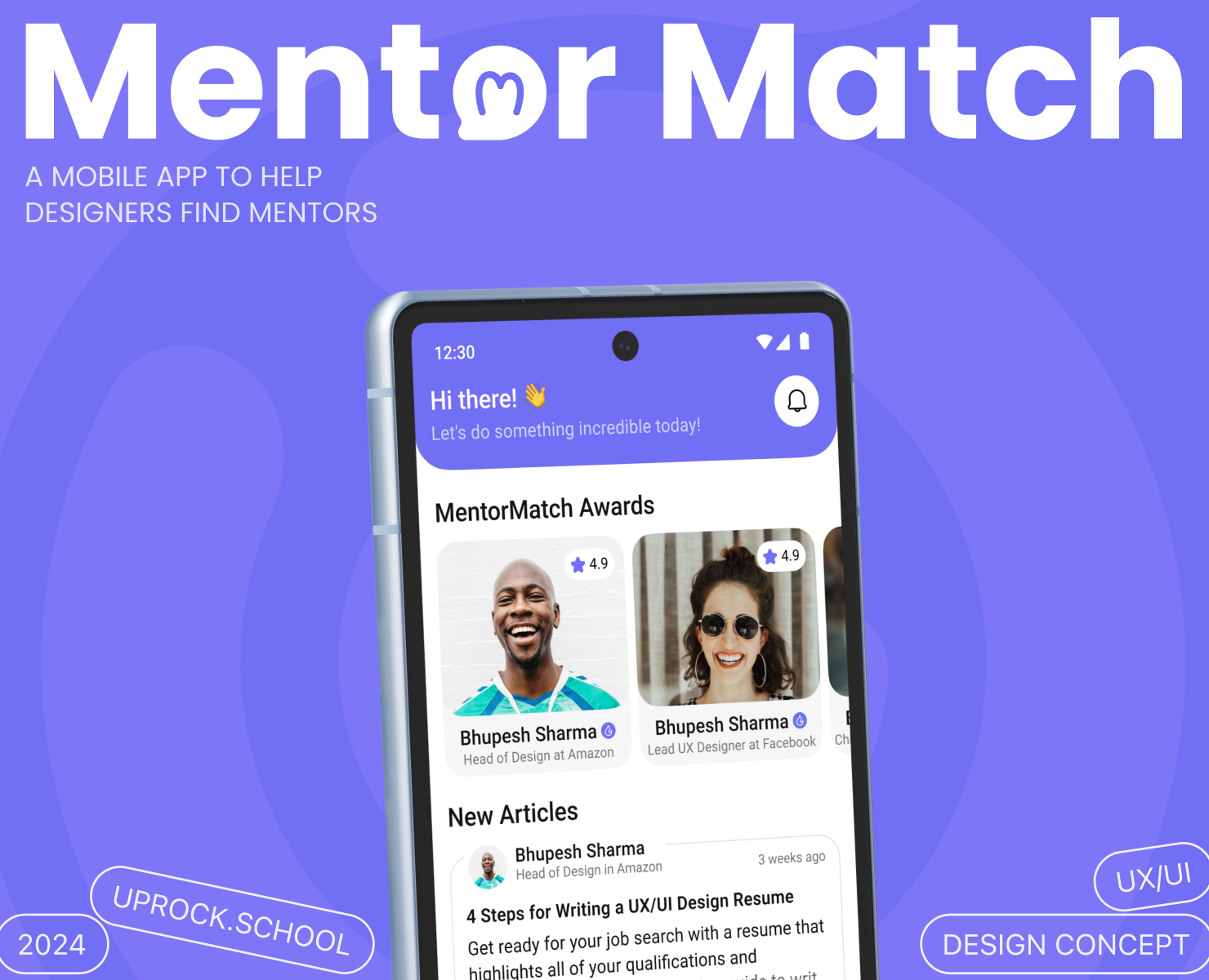 A Mentoring App Concept | Android — Интерфейсы на Dprofile