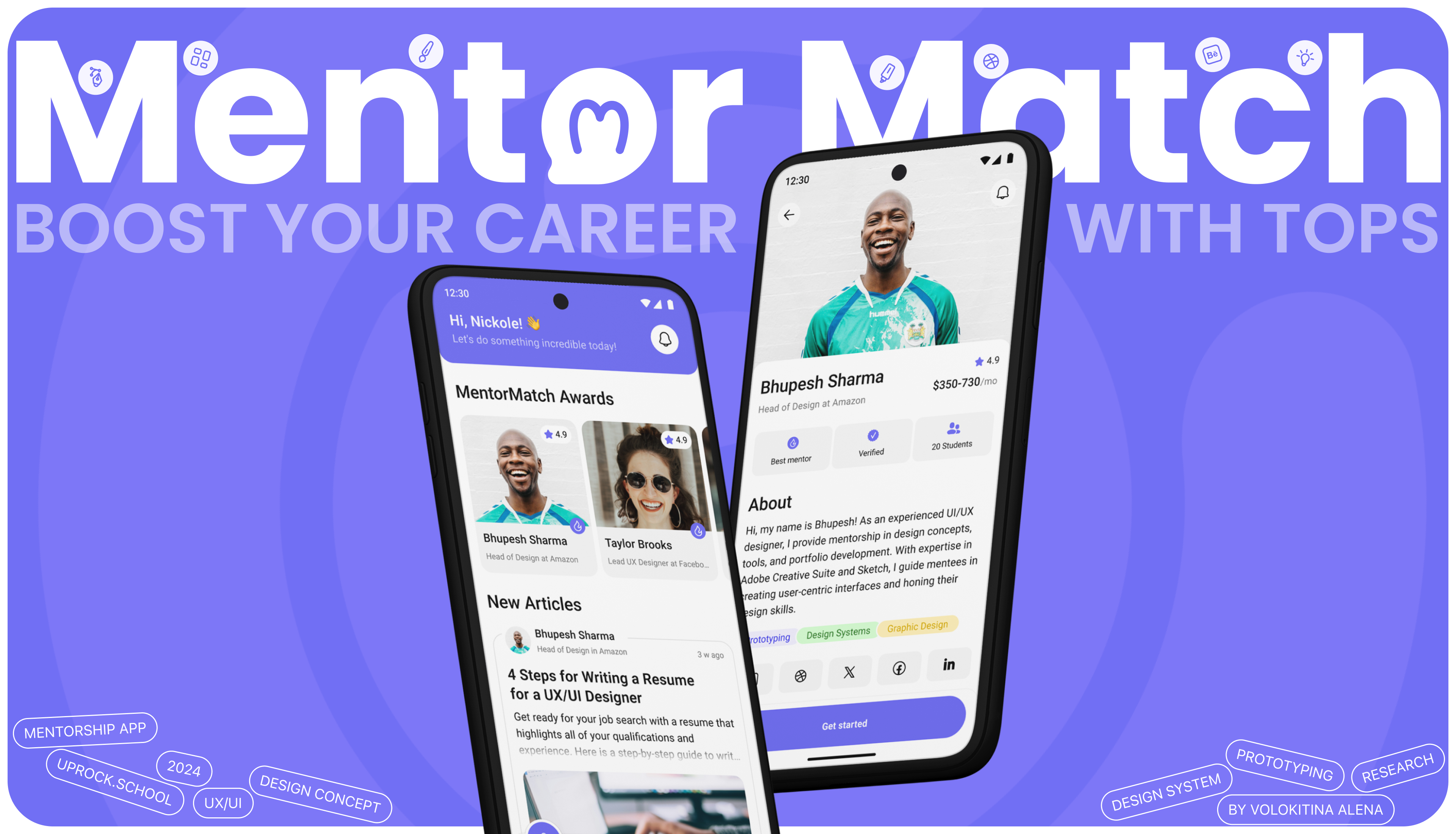 A Mentoring App Concept | Android — Изображение №1 — Интерфейсы на Dprofile