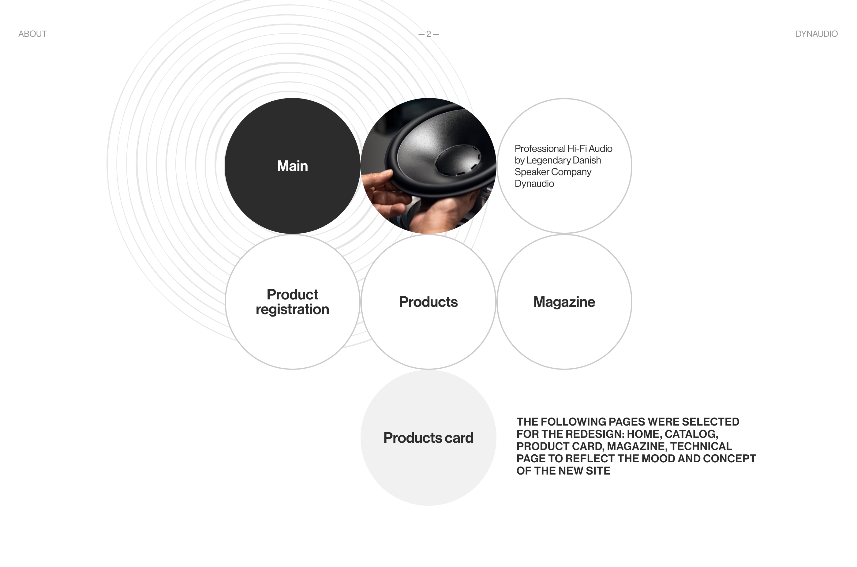 Dynaudio. Website redesign concept — Изображение №2 — Интерфейсы на Dprofile
