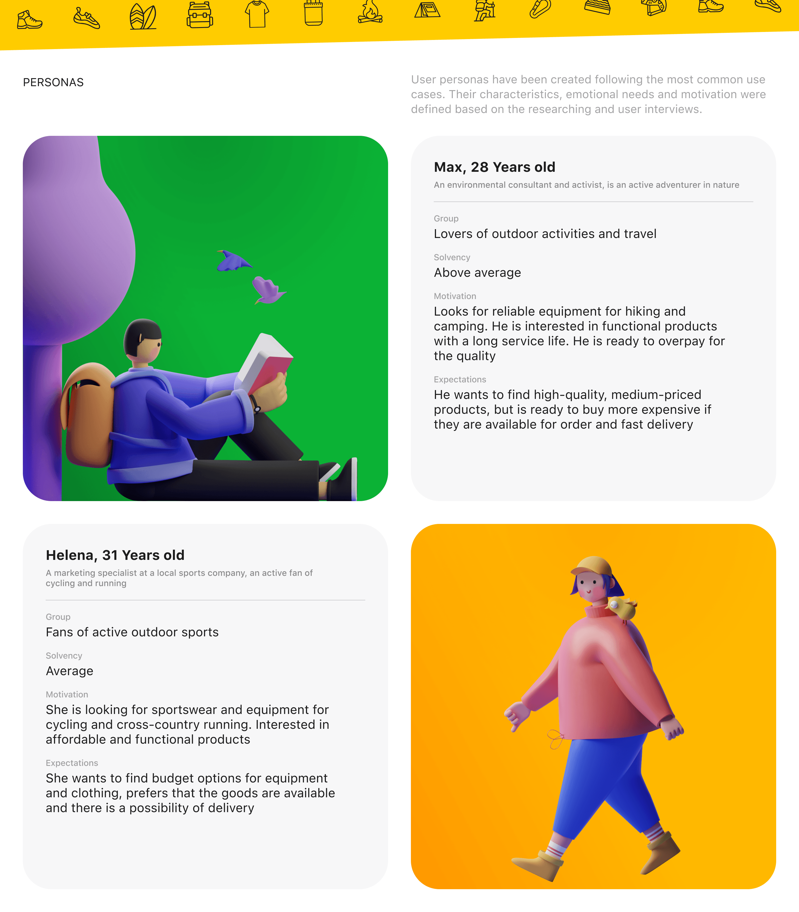 OutdoorHub. Mobile App Concept — Изображение №4 — Интерфейсы на Dprofile